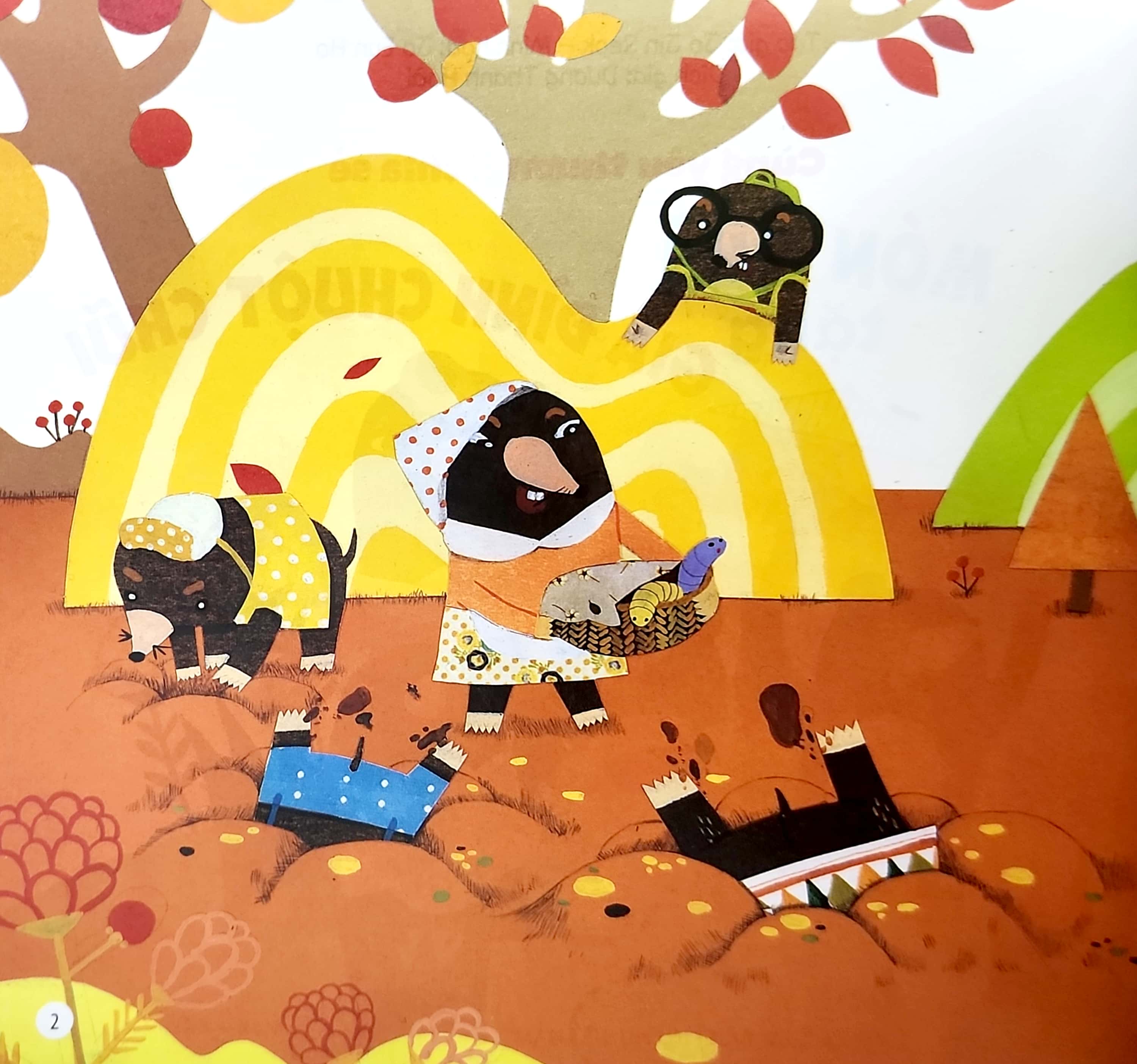 Phát Triển Tư Duy - Kĩ Năng Cho Bé: Cùng Yêu Thương Chia Sẻ - Món Quà Tặng Gia Đình Chuột Chũi - Ảnh 3