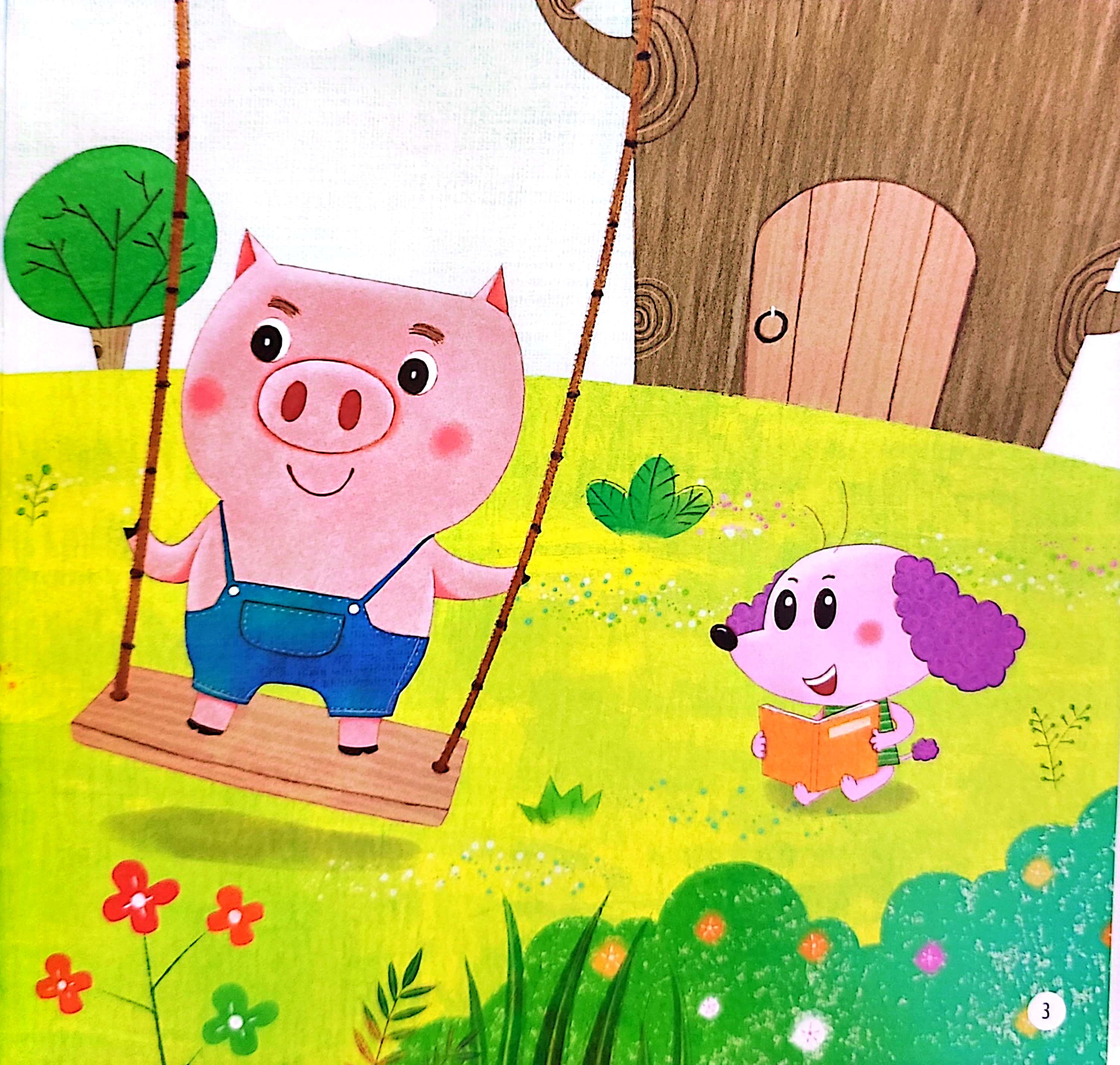 phát triển tư duy - kĩ năng cho bé: kĩ năng hòa nhập - nhím con ơi, mình cùng chơi - Ảnh 4