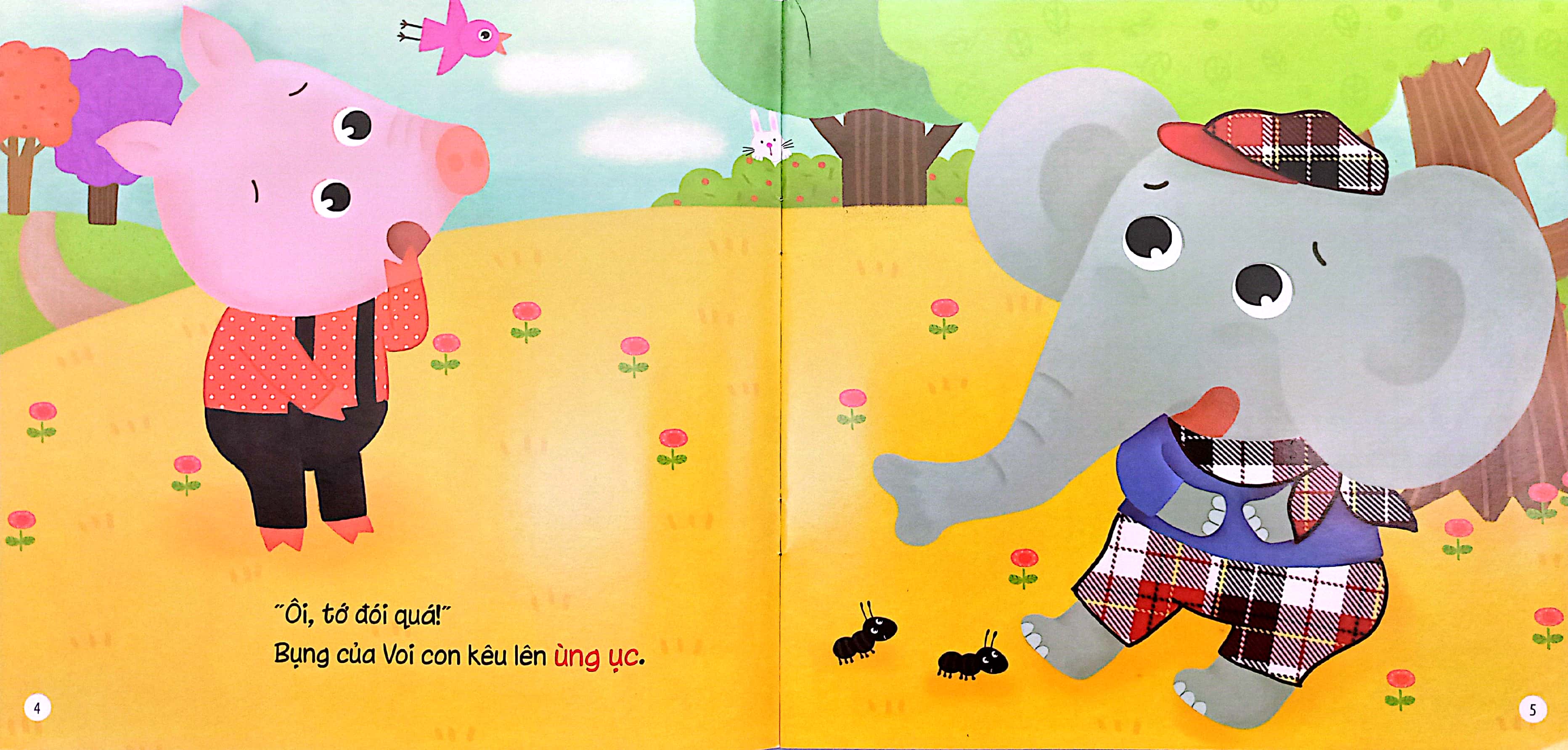 phát triển tư duy - kĩ năng cho bé: nuôi dưỡng tình bạn - voi và ỉn là đôi bạn thân - Ảnh 4