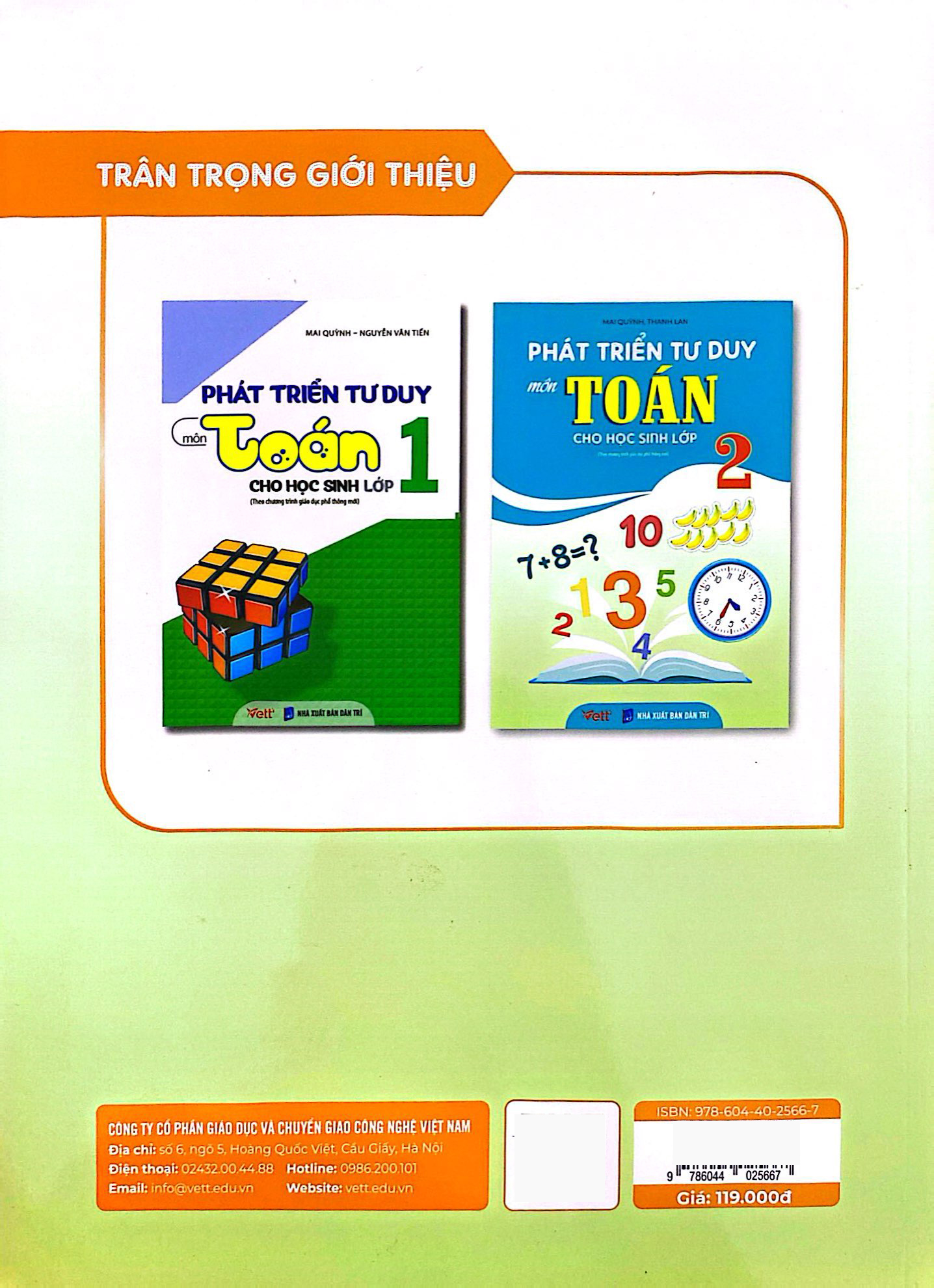 phát triển tư duy môn toán cho học sinh lớp 3 - Ảnh 8