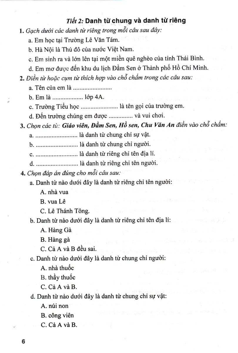 phát triển và nâng cao tiếng việt 4 (dùng chung cho các bộ sgk hiện hành) - Ảnh 5