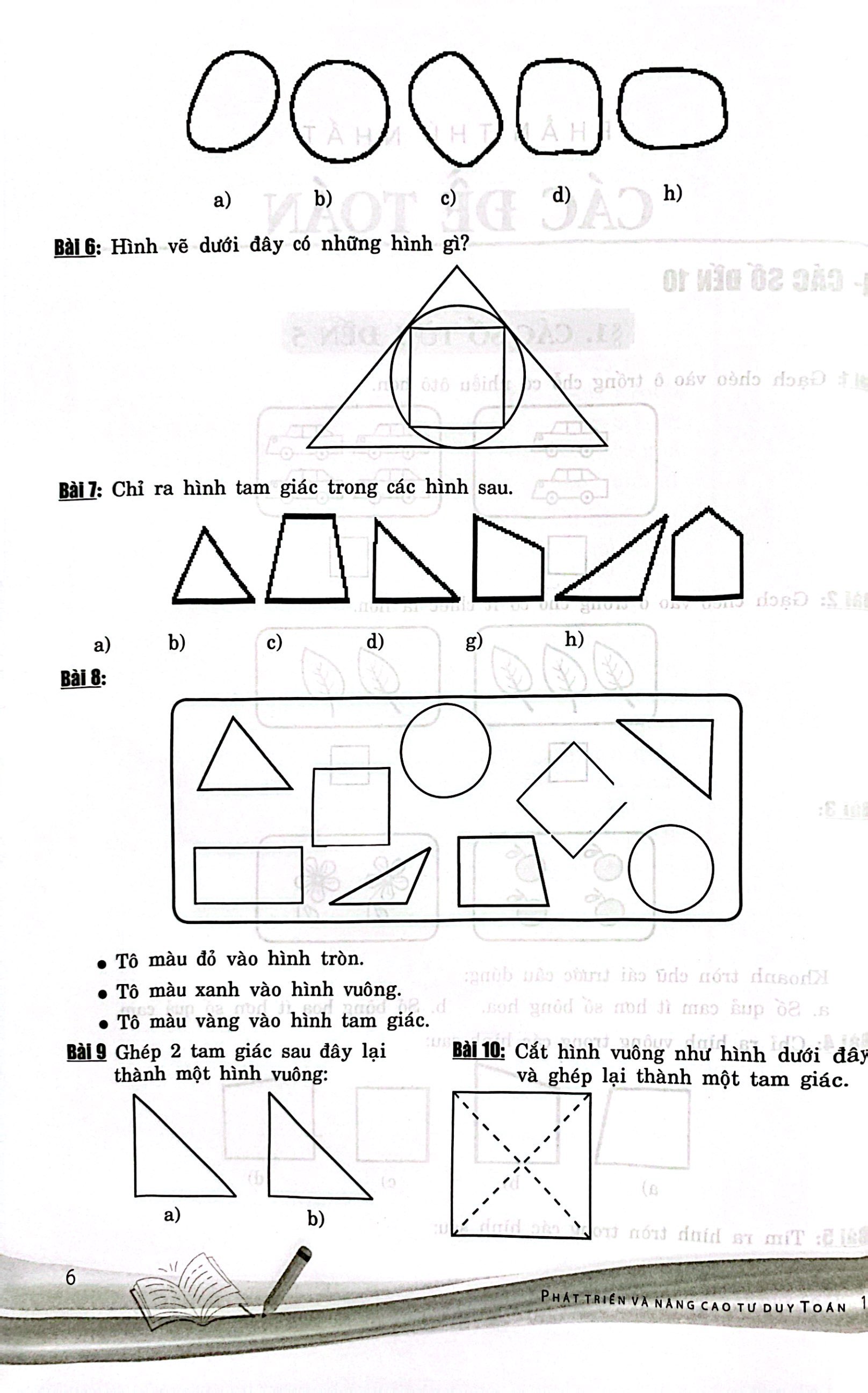 phát triển và nâng cao tư duy toán 1 (biên soạn theo chương trình giáo dục phổ thông mới) - Ảnh 5