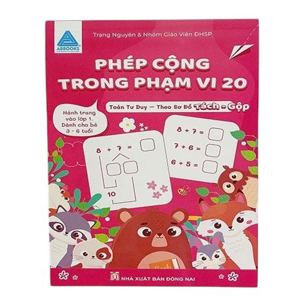 Phep Cong Trong Pham Vi 20 - Toan Tu Duy - Theo So Do Tach-Gop - Ảnh 2