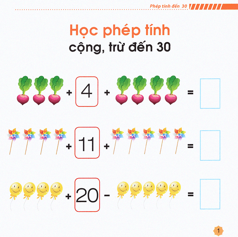 phép tính đến 30 - Ảnh 3