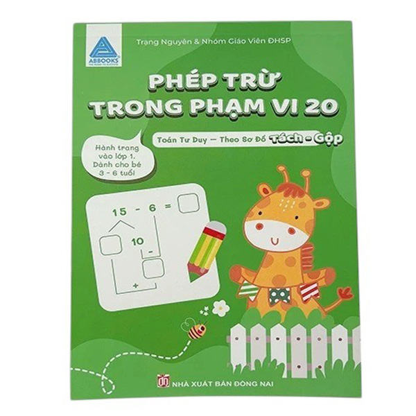 Phep Tru Trong Pham Vi 20 - Toan Tu Duy - Theo So Do Tach-Gop - Ảnh 2