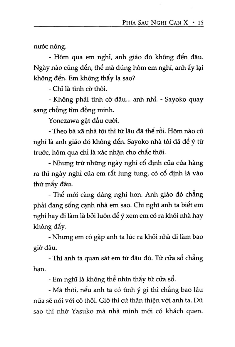 phía sau nghi can x (tái bản 2024) - Ảnh 11