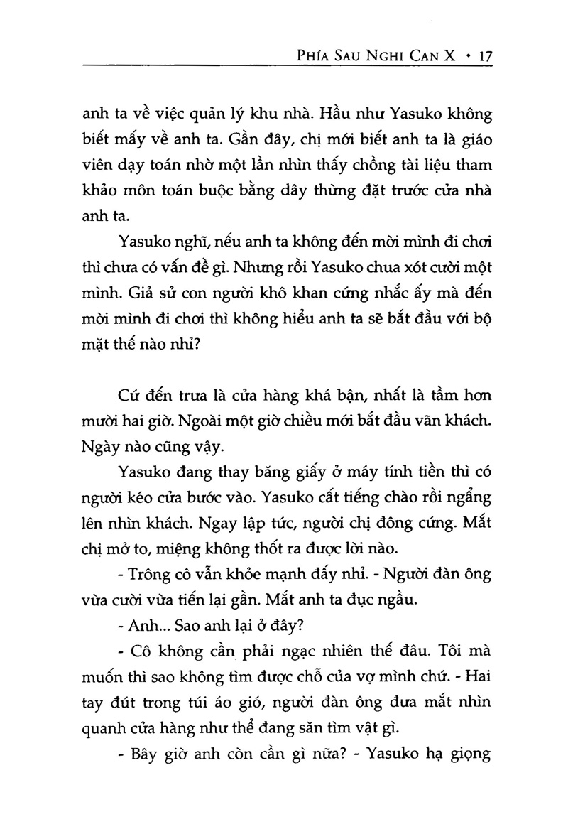 phía sau nghi can x (tái bản 2024) - Ảnh 13