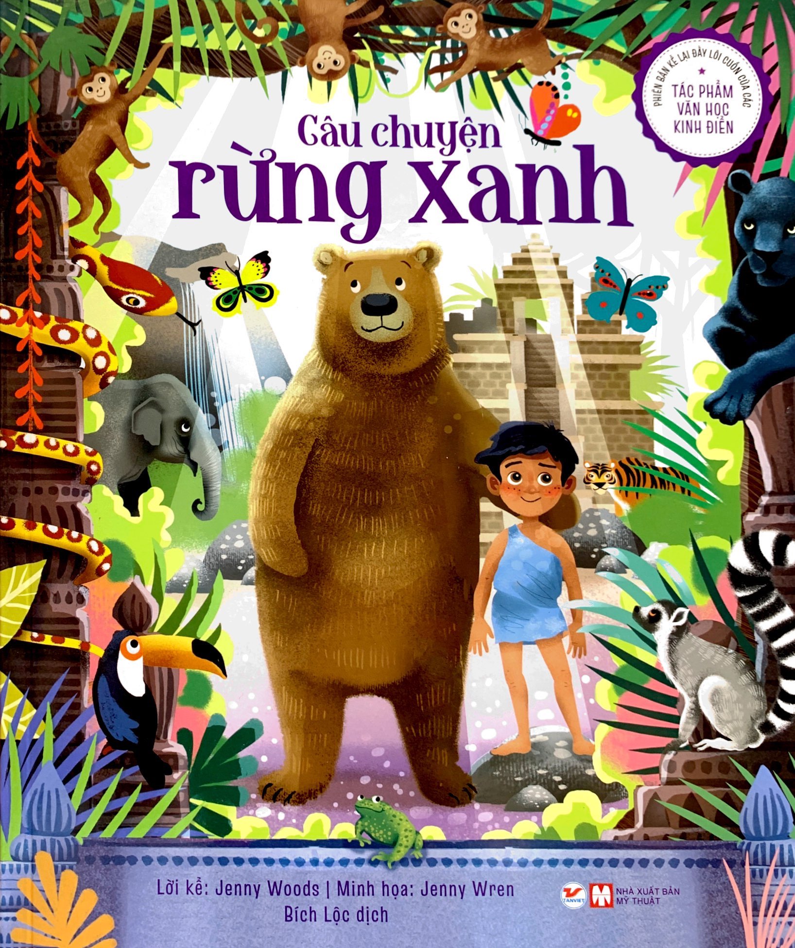 phiên bản kể lại đầy lôi cuốn của tác phẩm văn học kinh điển - câu chuyện rừng xanh - Ảnh 2