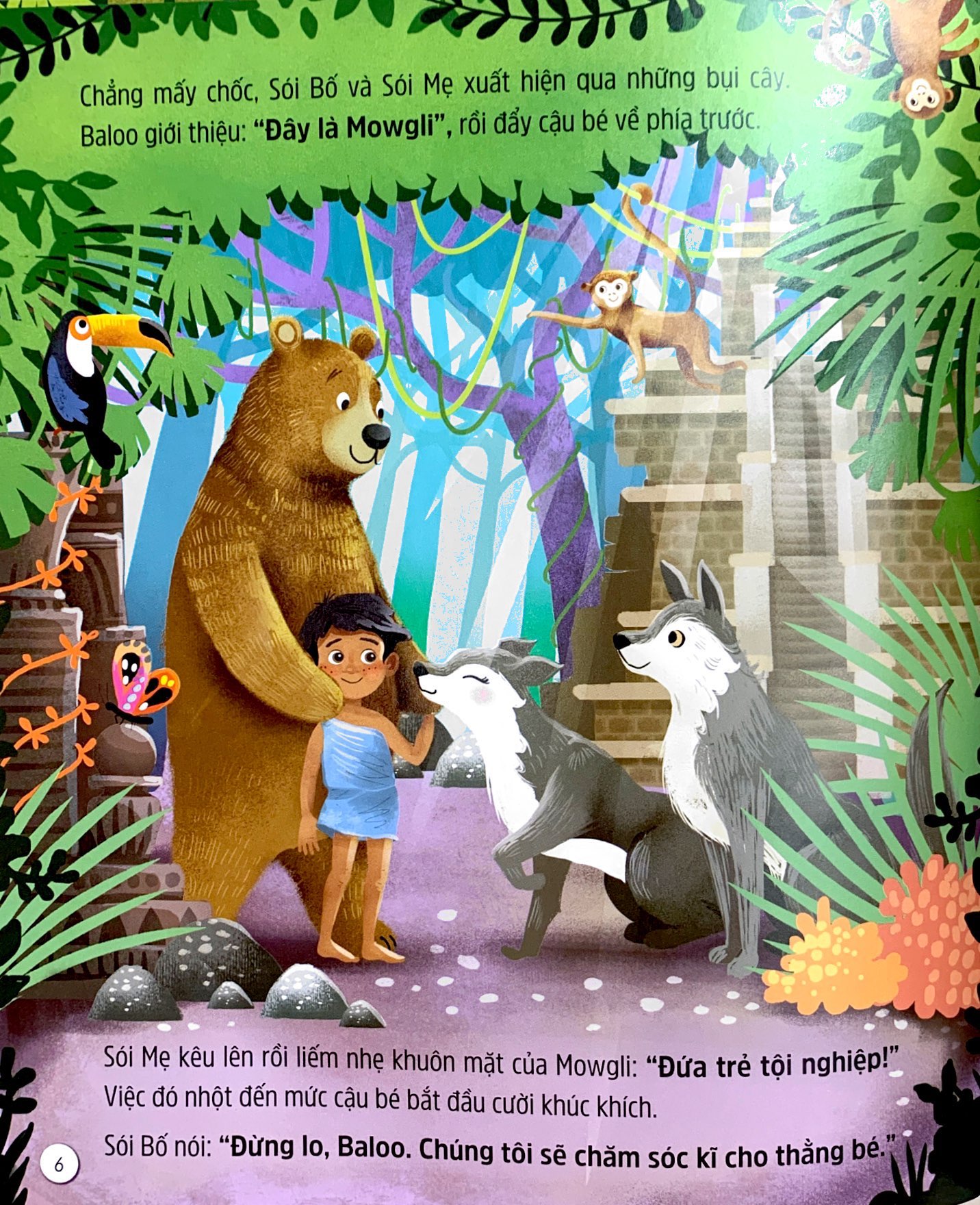 phiên bản kể lại đầy lôi cuốn của tác phẩm văn học kinh điển - câu chuyện rừng xanh - Ảnh 5