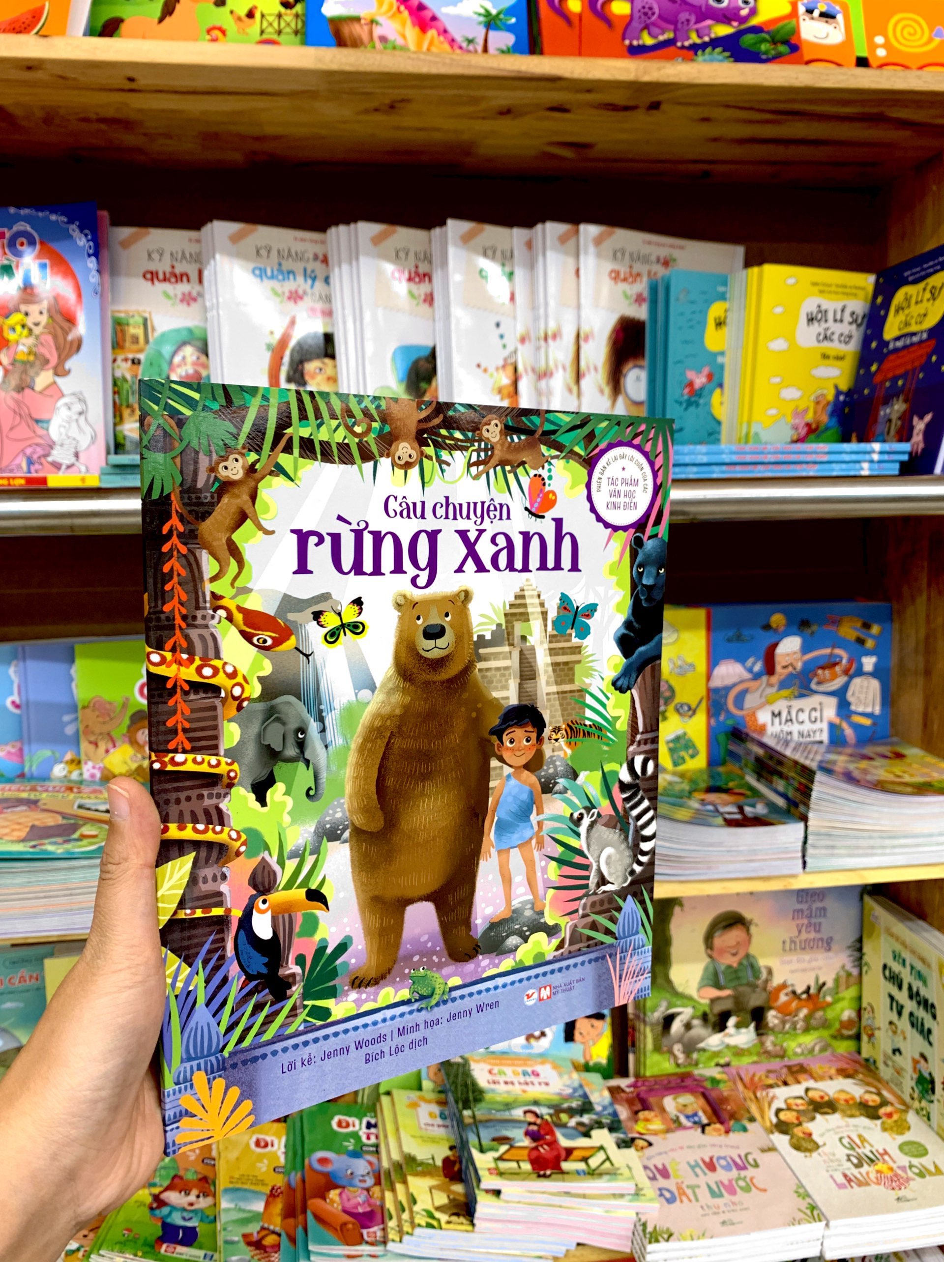 phiên bản kể lại đầy lôi cuốn của tác phẩm văn học kinh điển - câu chuyện rừng xanh - Ảnh 8