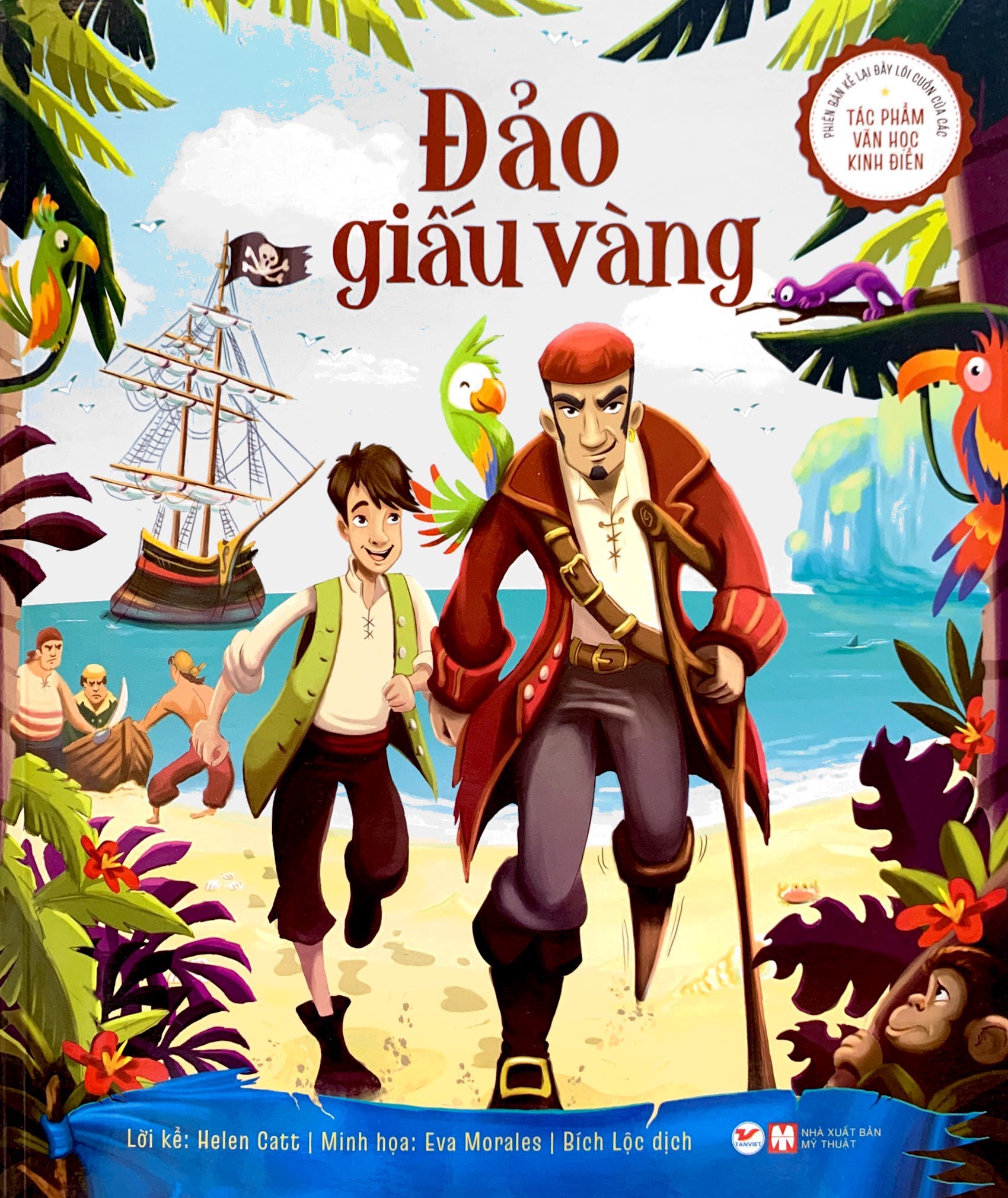 phiên bản kể lại đầy lôi cuốn của tác phẩm văn học kinh điển - đảo giấu vàng - Ảnh 2