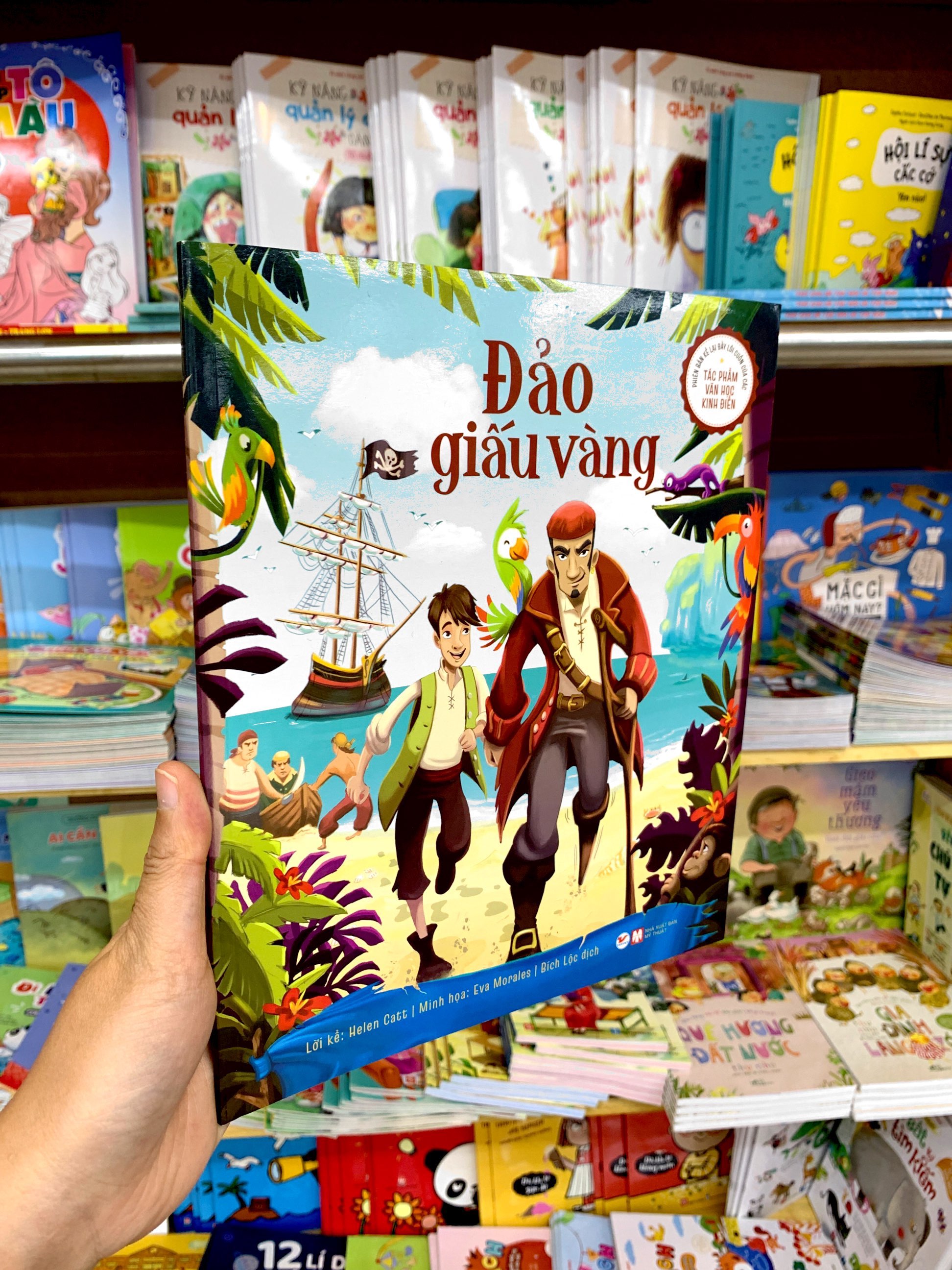 phiên bản kể lại đầy lôi cuốn của tác phẩm văn học kinh điển - đảo giấu vàng - Ảnh 8