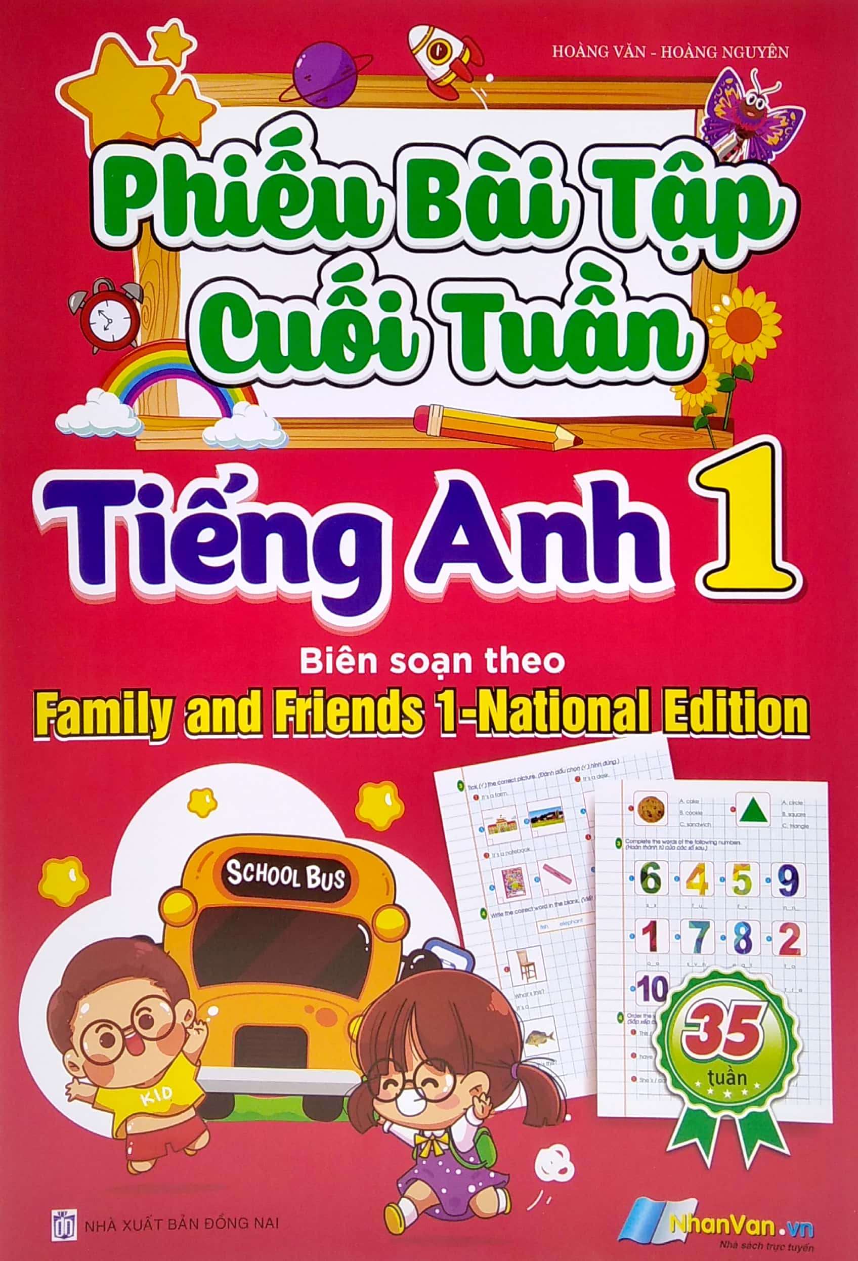 phiếu bài tập cuối tuần tiếng anh 1 (theo family and friends 1 - national edition) - Ảnh 2