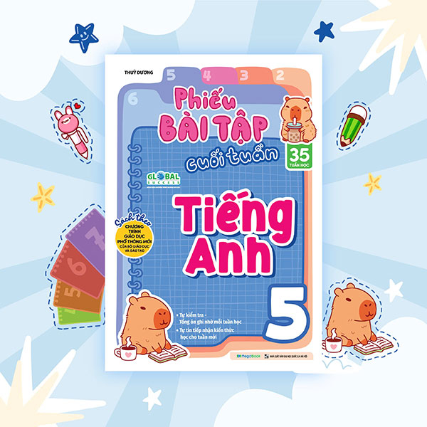 Phiếu Bài Tập Cuối Tuần Tiếng Anh 5