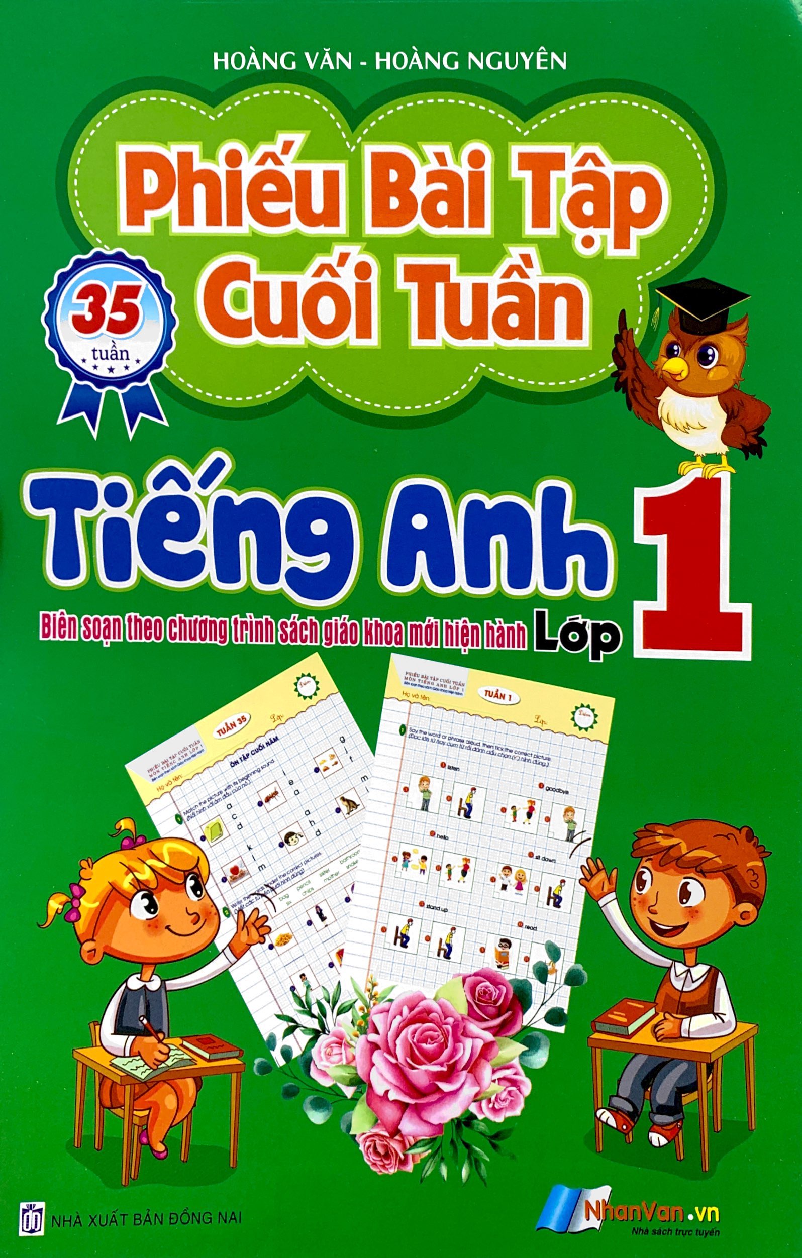phiếu bài tập cuối tuần - tiếng anh lớp 1 (biên soạn theo sgk mới hiện hành) - Ảnh 2