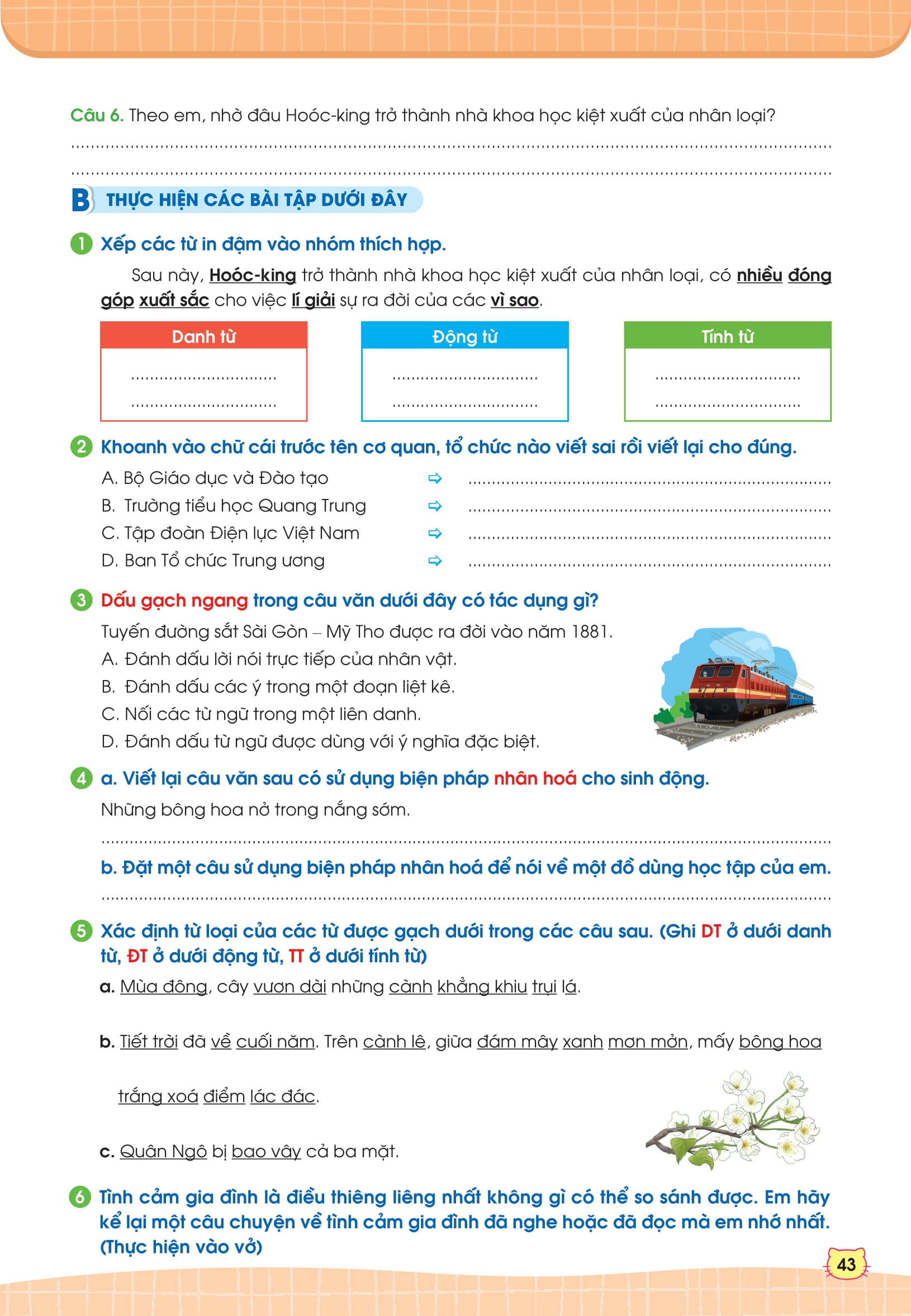 phiếu bài tập cuối tuần tiếng việt 4 - Ảnh 11