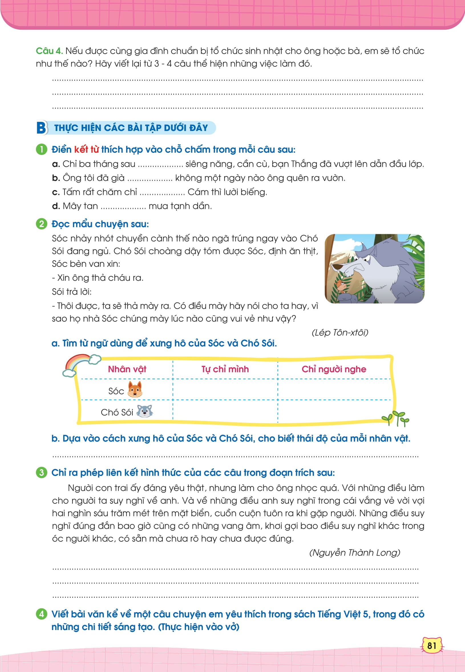 Phiếu Bài Tập Cuối Tuần Tiếng Việt 5 - Ảnh 10