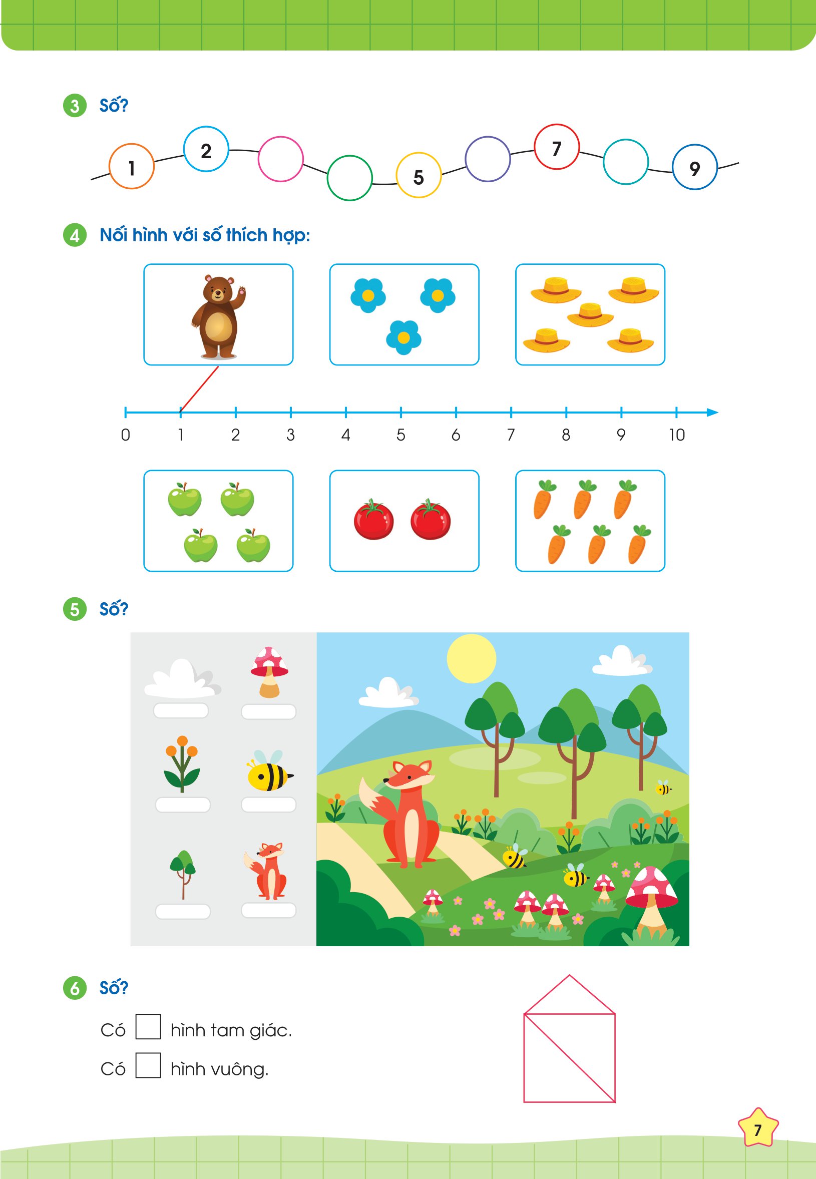 phiếu bài tập cuối tuần toán 1 - Ảnh 8