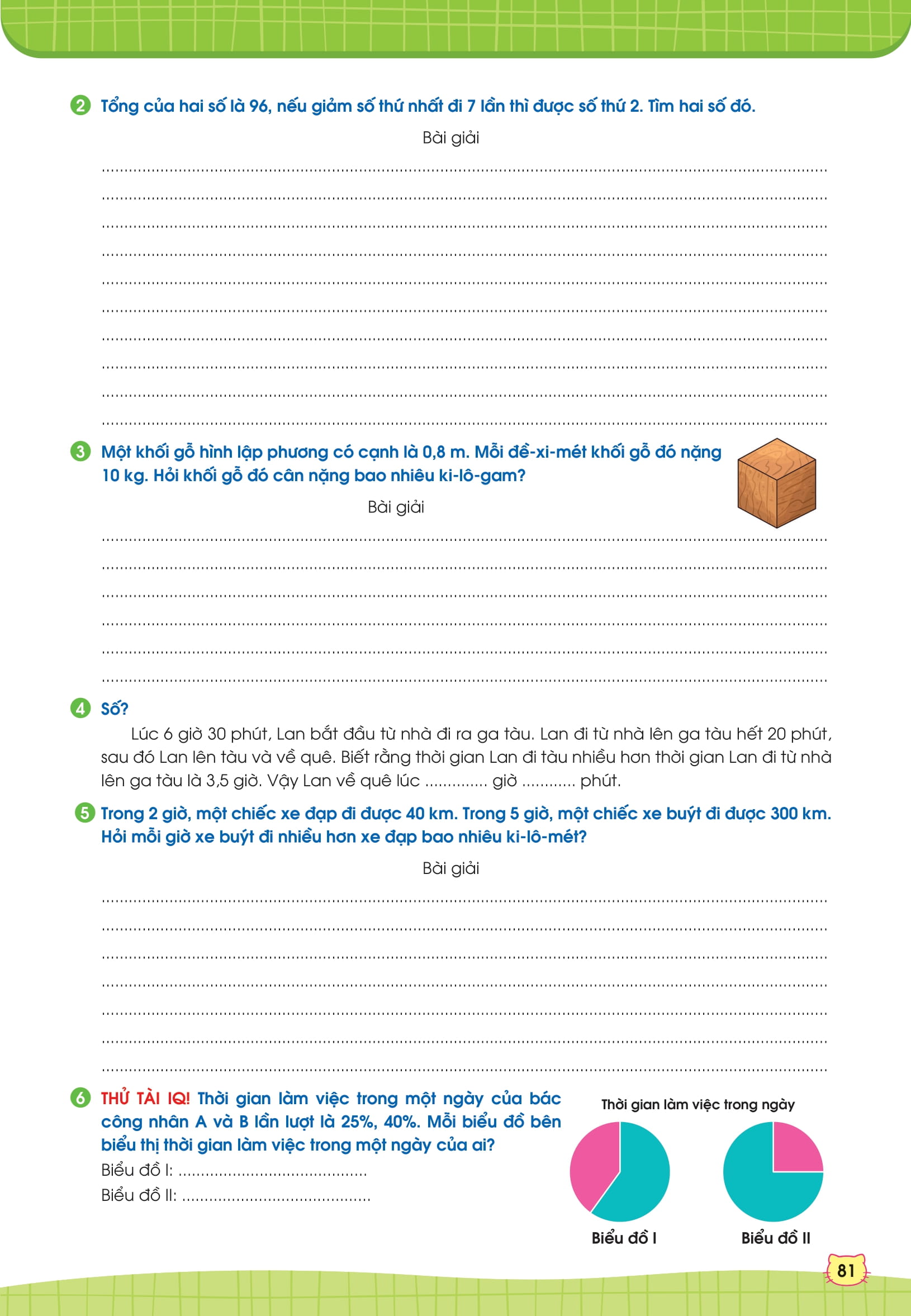 Phiếu Bài Tập Cuối Tuần Toán 5 - Ảnh 10