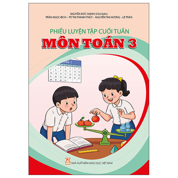 Phiếu Luyện Tập Cuối Tuần - Môn Toán 3