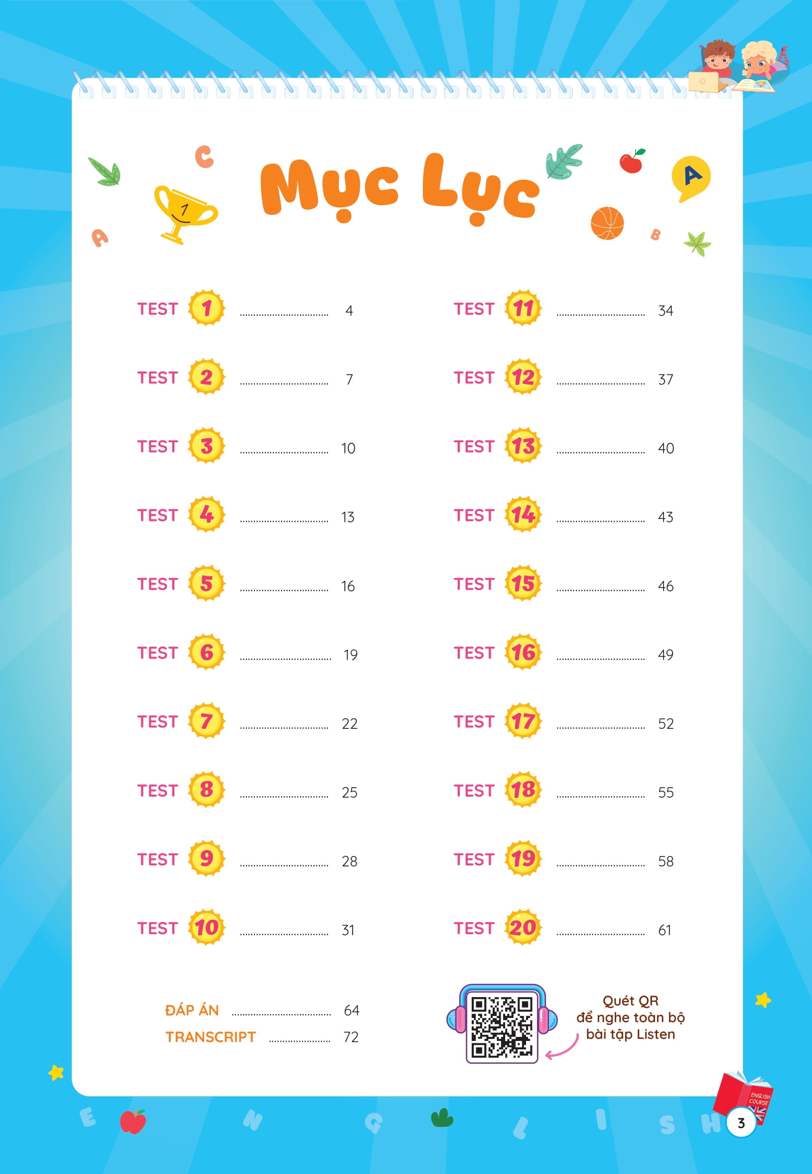 Phiếu Ôn Hè Tiếng Anh Lớp 3 - Ảnh 4