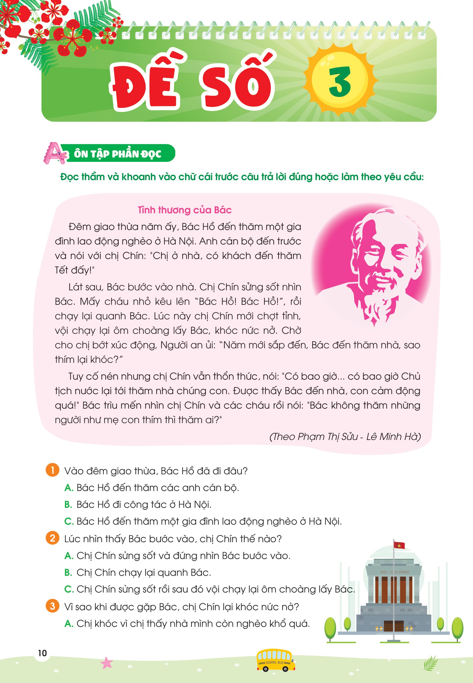 phiếu ôn hè tiếng việt 2 (theo chương trình giáo dục phổ thông mới) - Ảnh 11