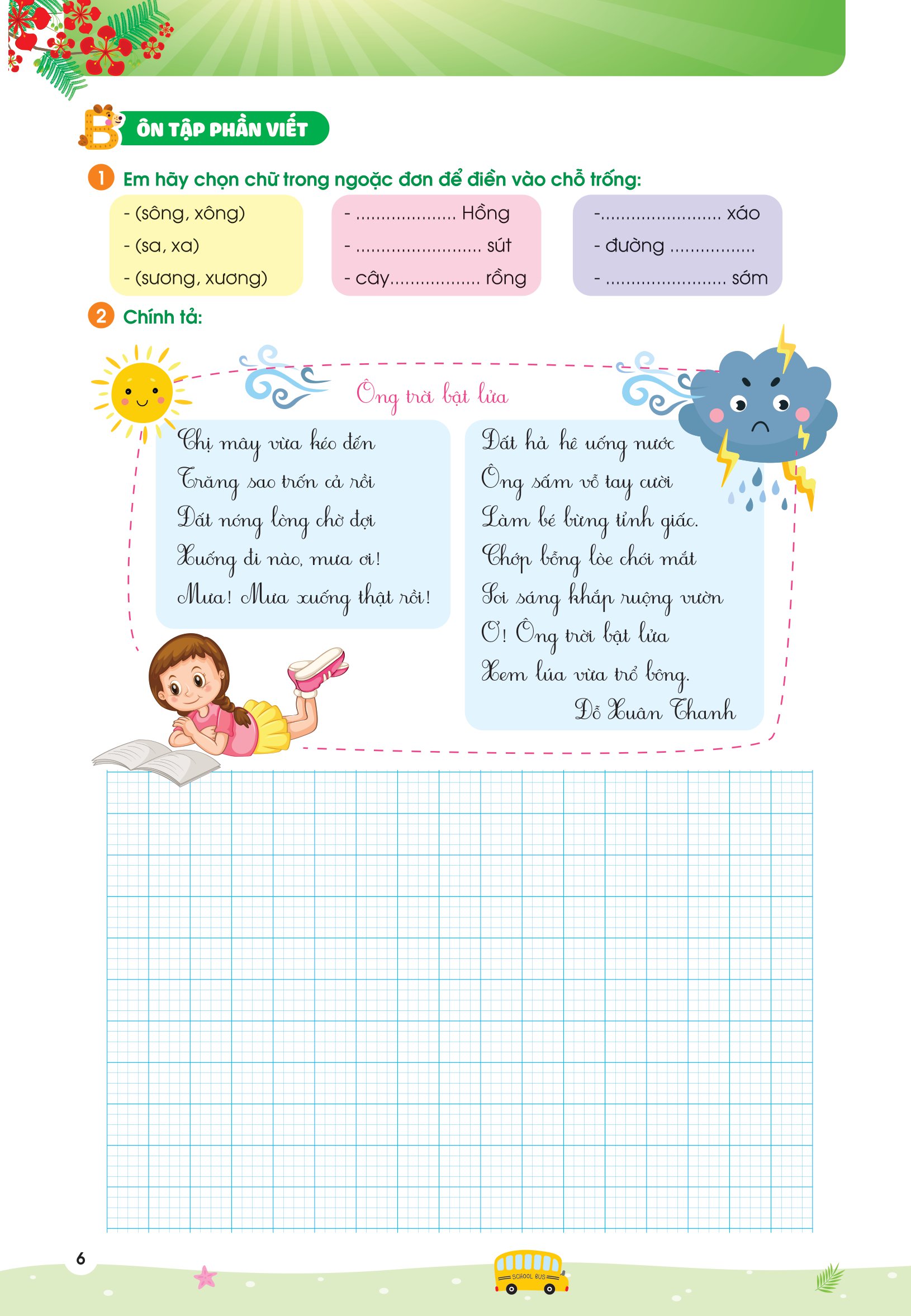 phiếu ôn hè tiếng việt 2 (theo chương trình giáo dục phổ thông mới) - Ảnh 7