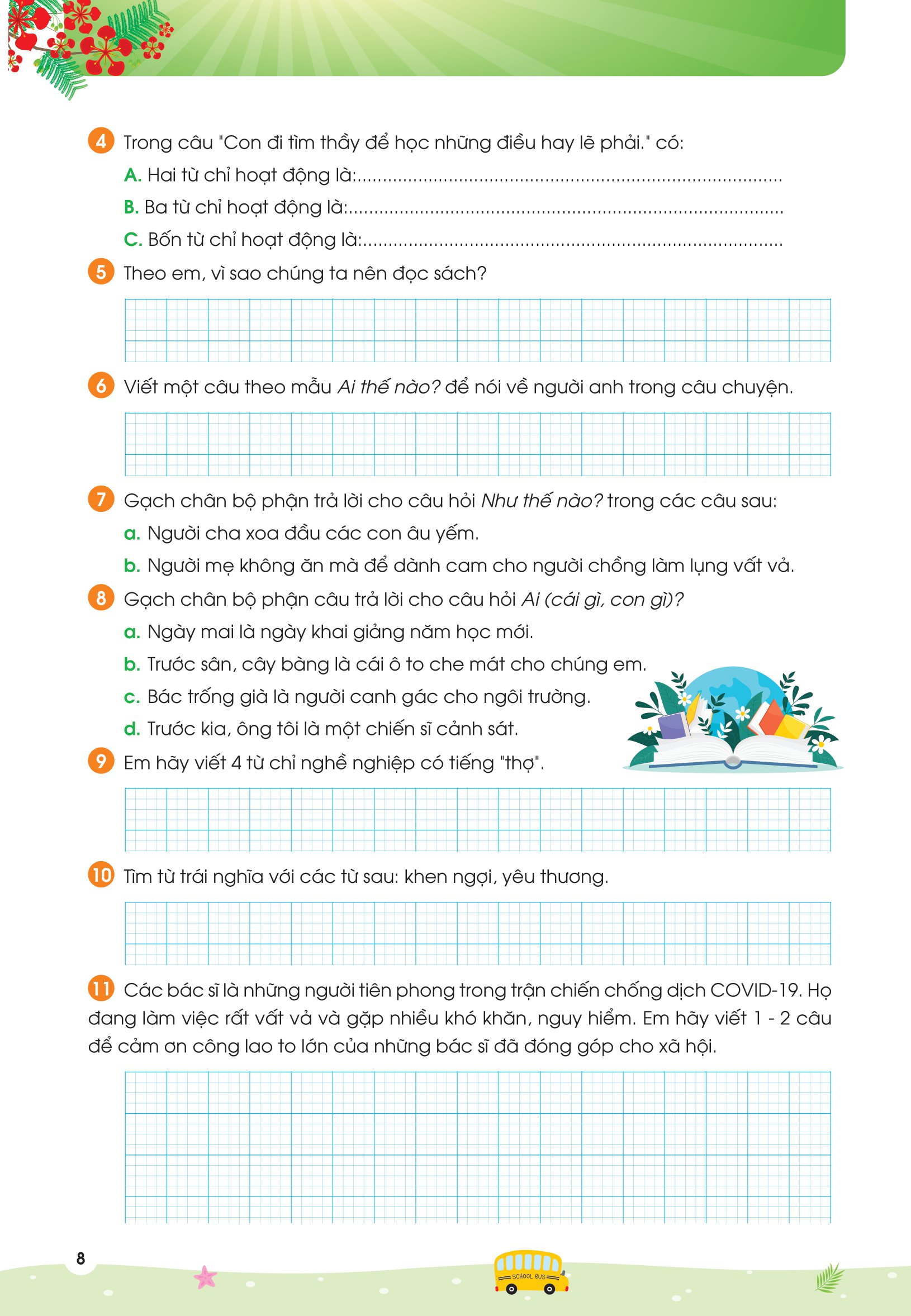 phiếu ôn hè tiếng việt 2 (theo chương trình giáo dục phổ thông mới) - Ảnh 9