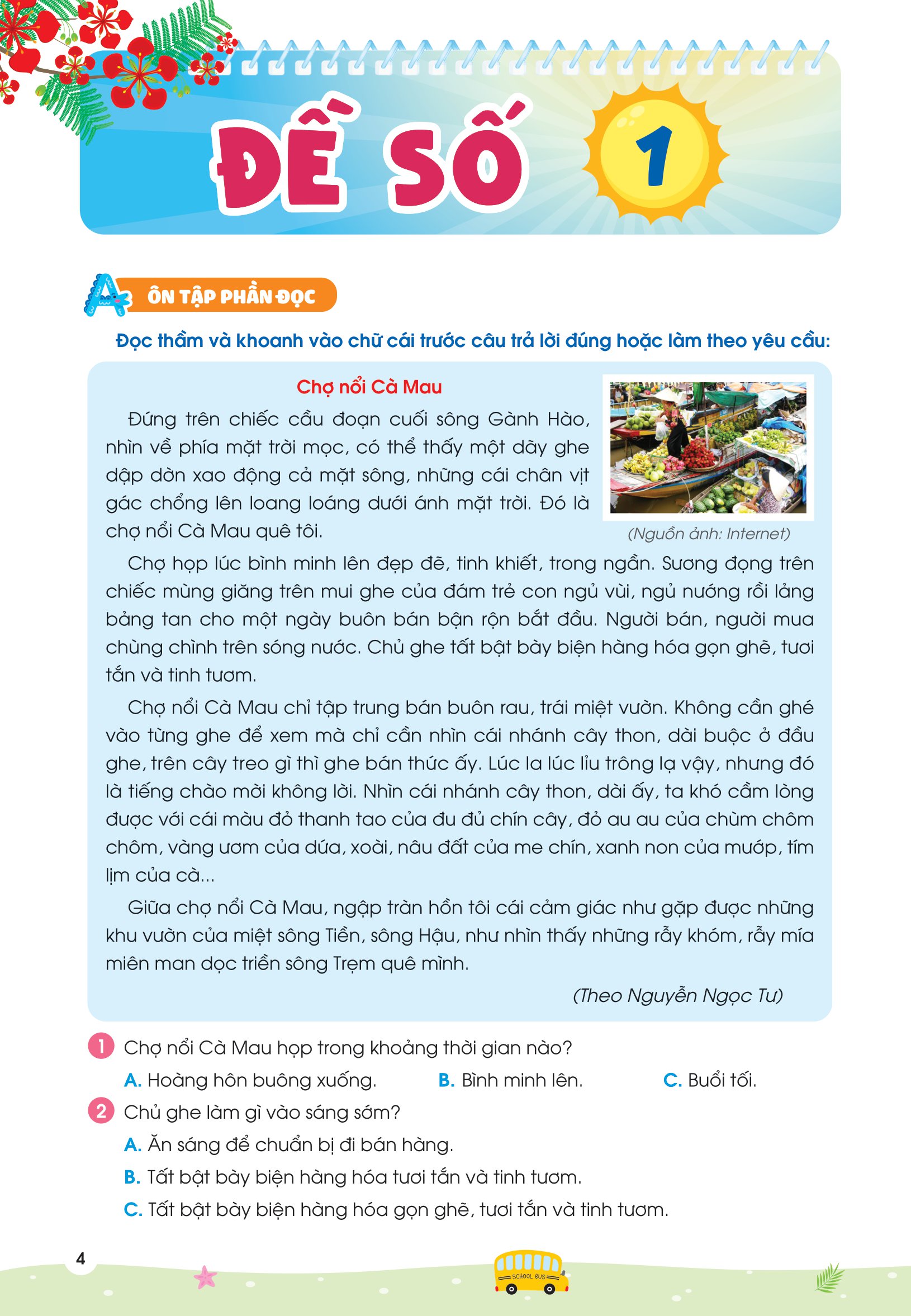 phiếu ôn hè tiếng việt lớp 3 - Ảnh 5