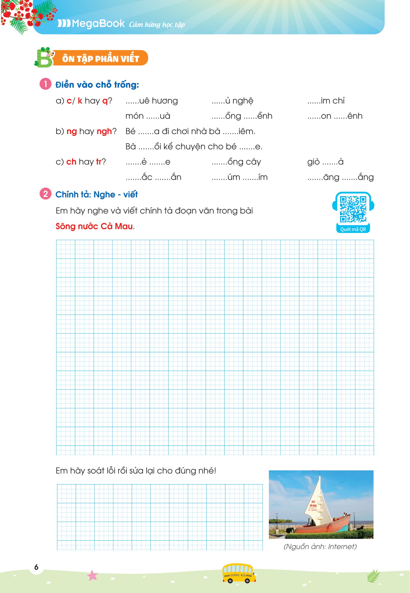 phiếu ôn hè tiếng việt lớp 3 - Ảnh 7