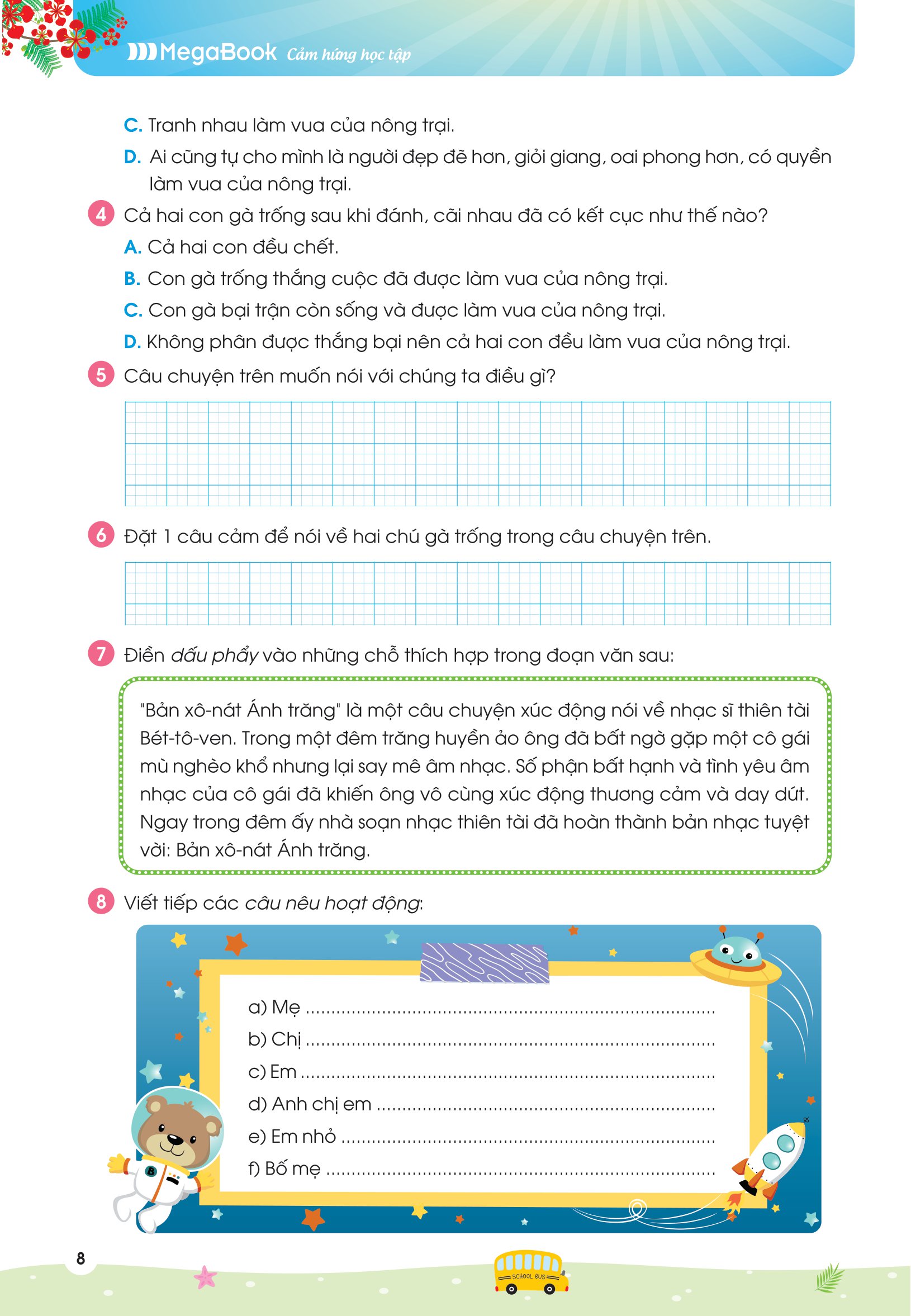 phiếu ôn hè tiếng việt lớp 3 - Ảnh 9