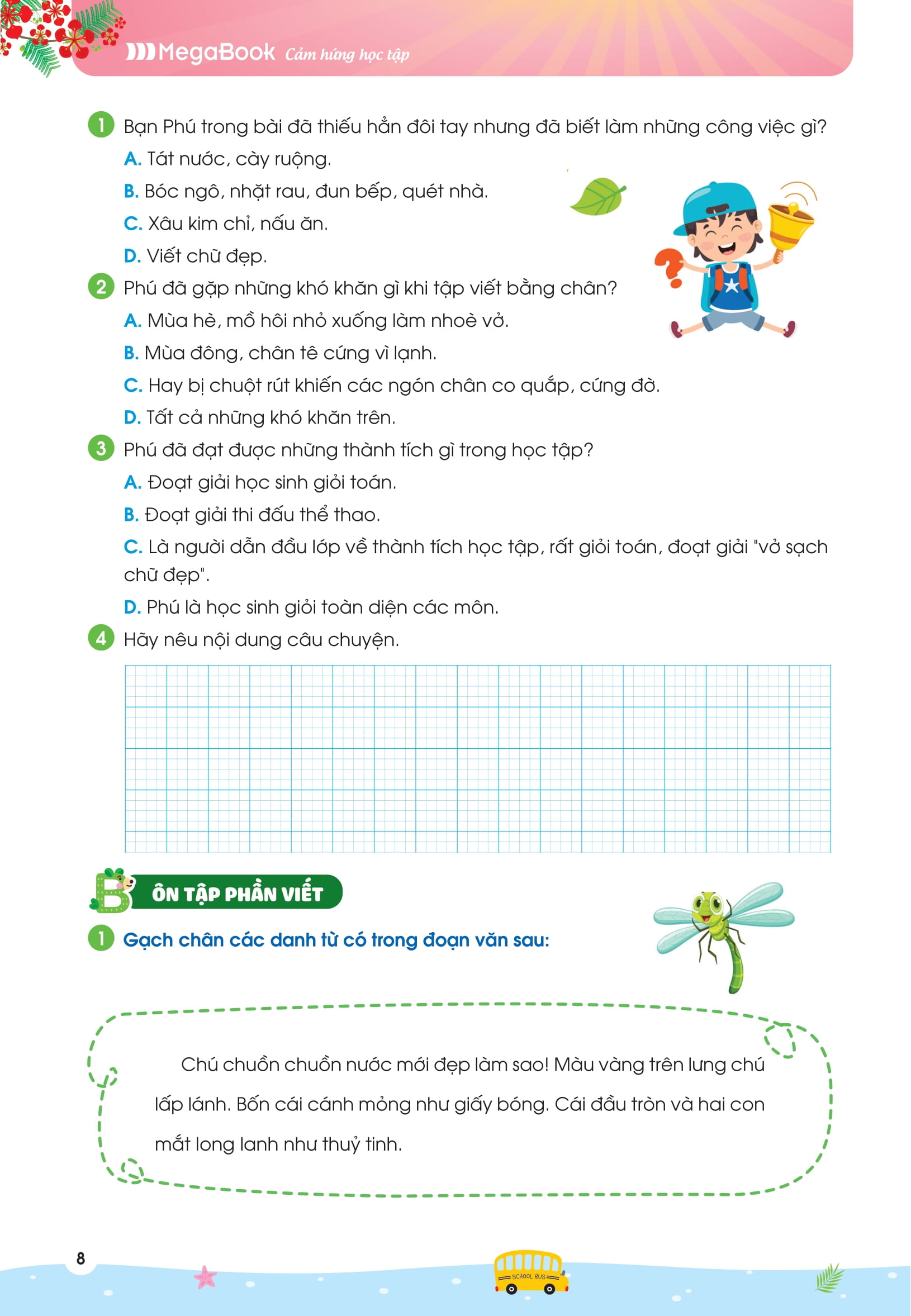 Phiếu Ôn Hè Tiếng Việt Lớp 4 - Ảnh 20