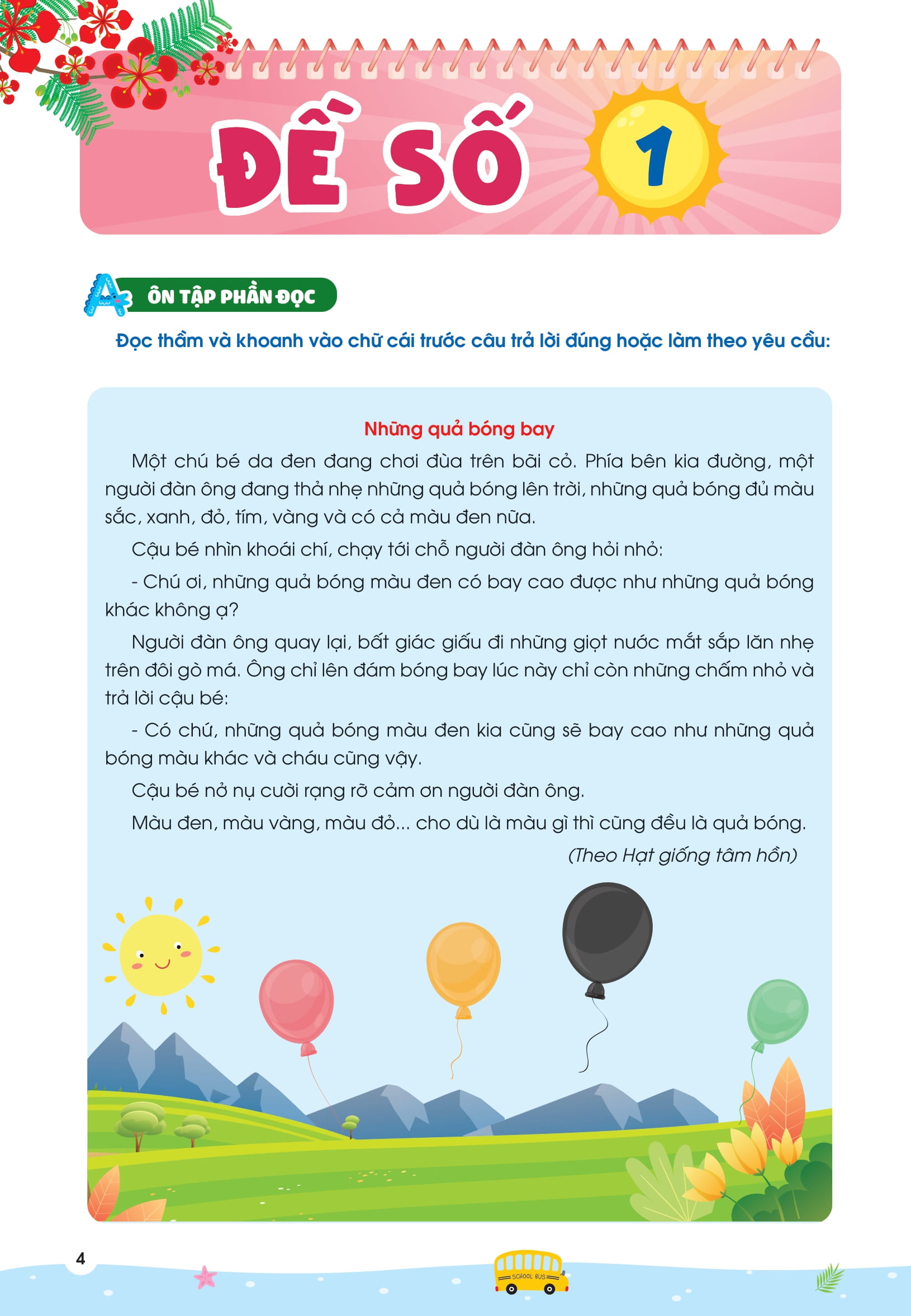 Phiếu Ôn Hè Tiếng Việt Lớp 4 - Ảnh 5