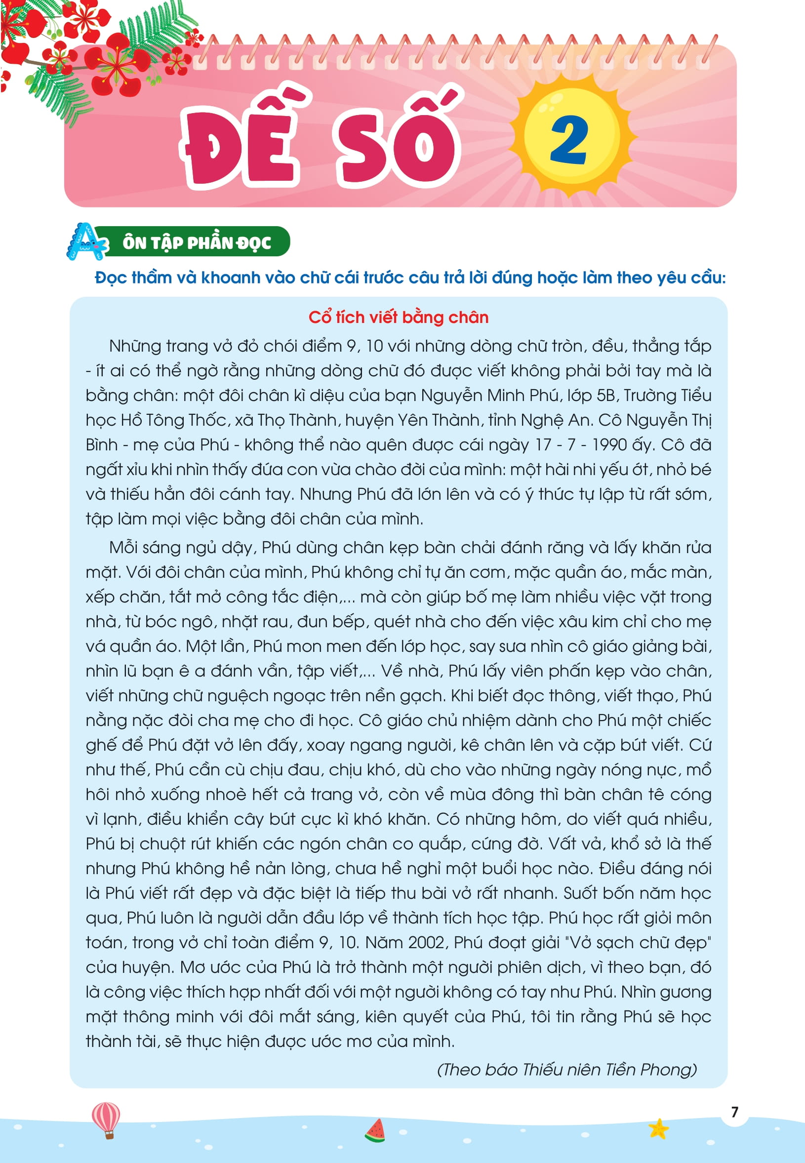 Phiếu Ôn Hè Tiếng Việt Lớp 4 - Ảnh 8