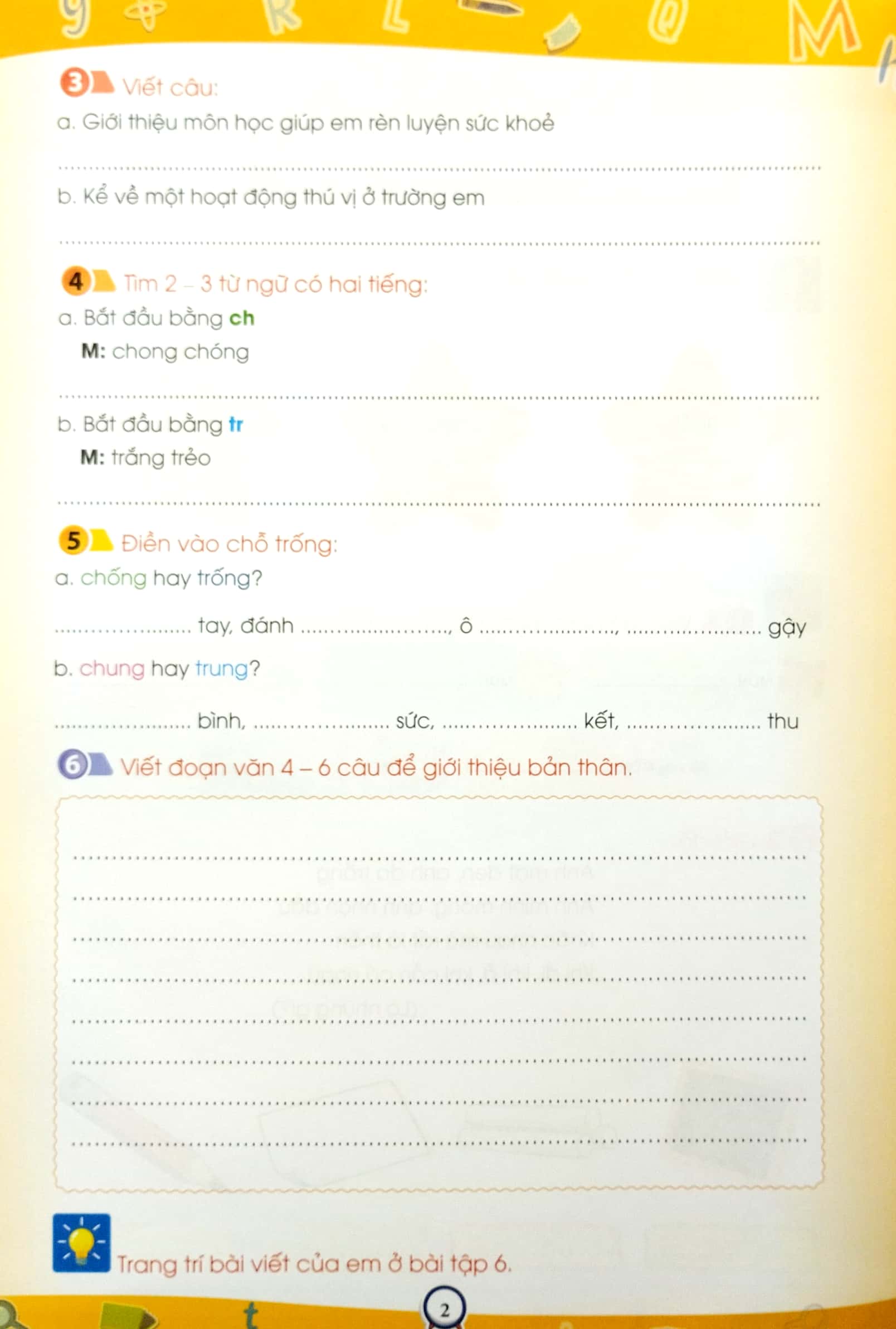 phiếu ôn tập cuối tuần - môn tiếng việt - lớp 3 - chân trời sáng tạo (2023) - Ảnh 4