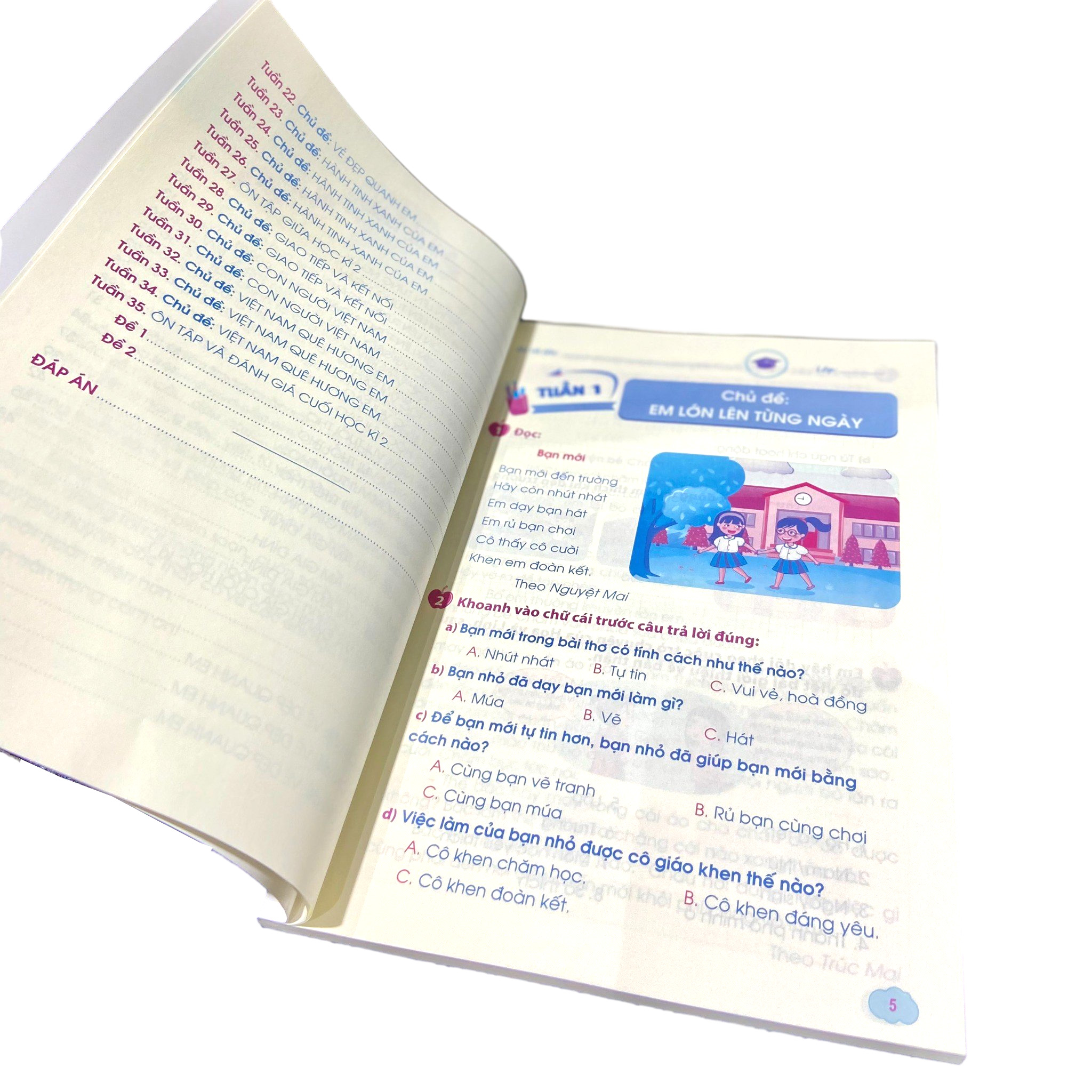 phiếu ôn tập cuối tuần tiếng việt lớp 2 - theo chương trình giáo dục phổ thông mới - Ảnh 3