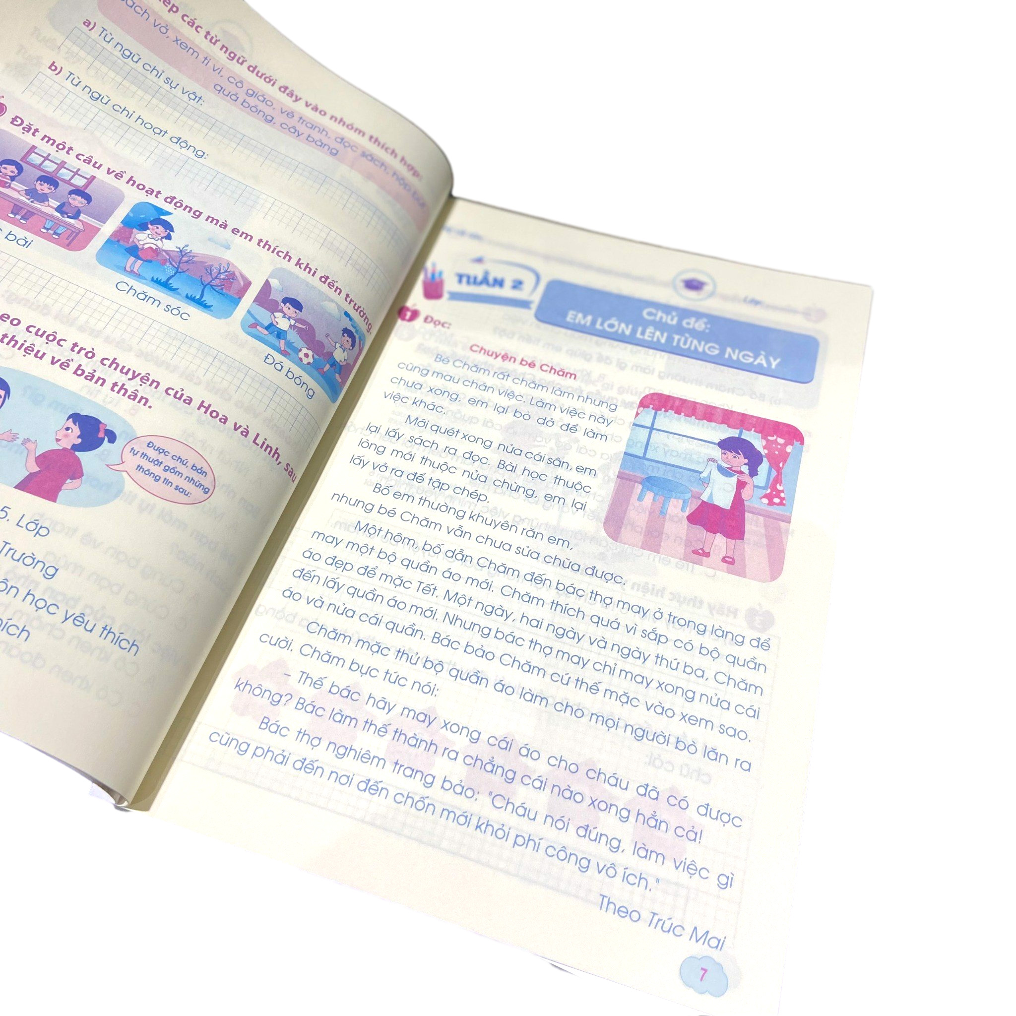 phiếu ôn tập cuối tuần tiếng việt lớp 2 - theo chương trình giáo dục phổ thông mới - Ảnh 4