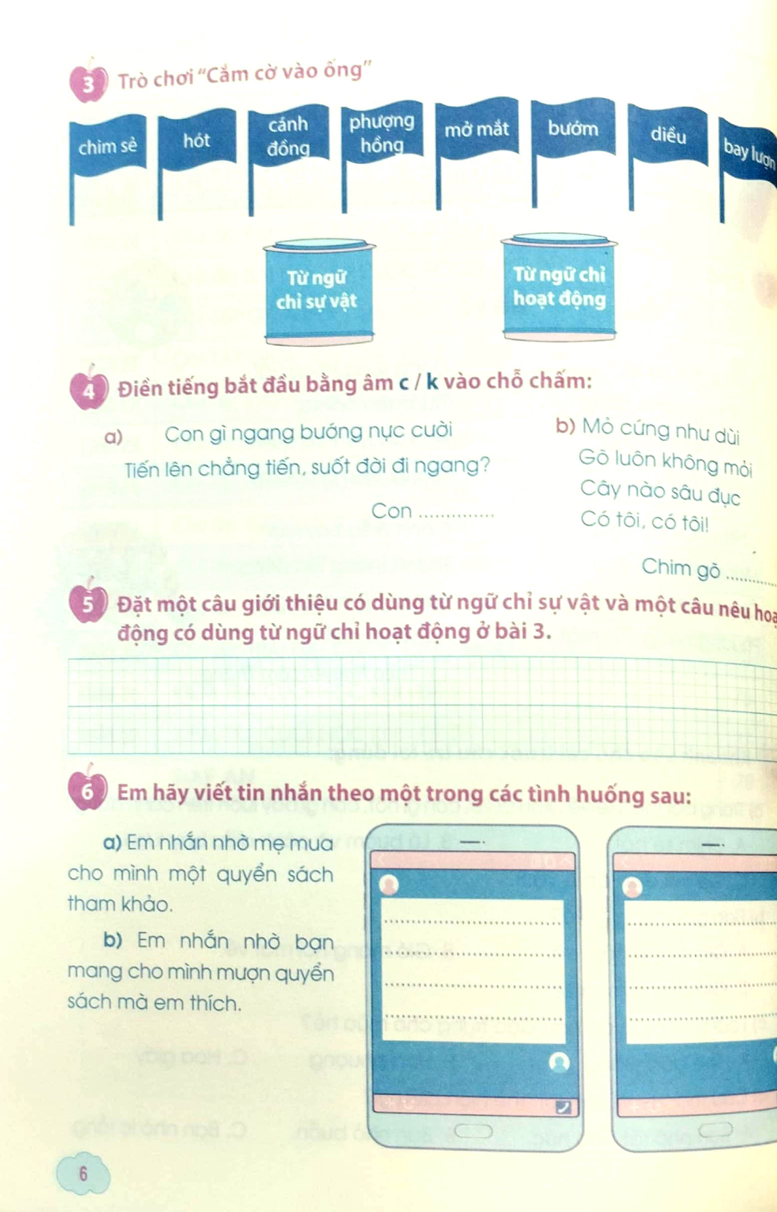 phiếu ôn tập cuối tuần tiếng việt lớp 3 - Ảnh 5