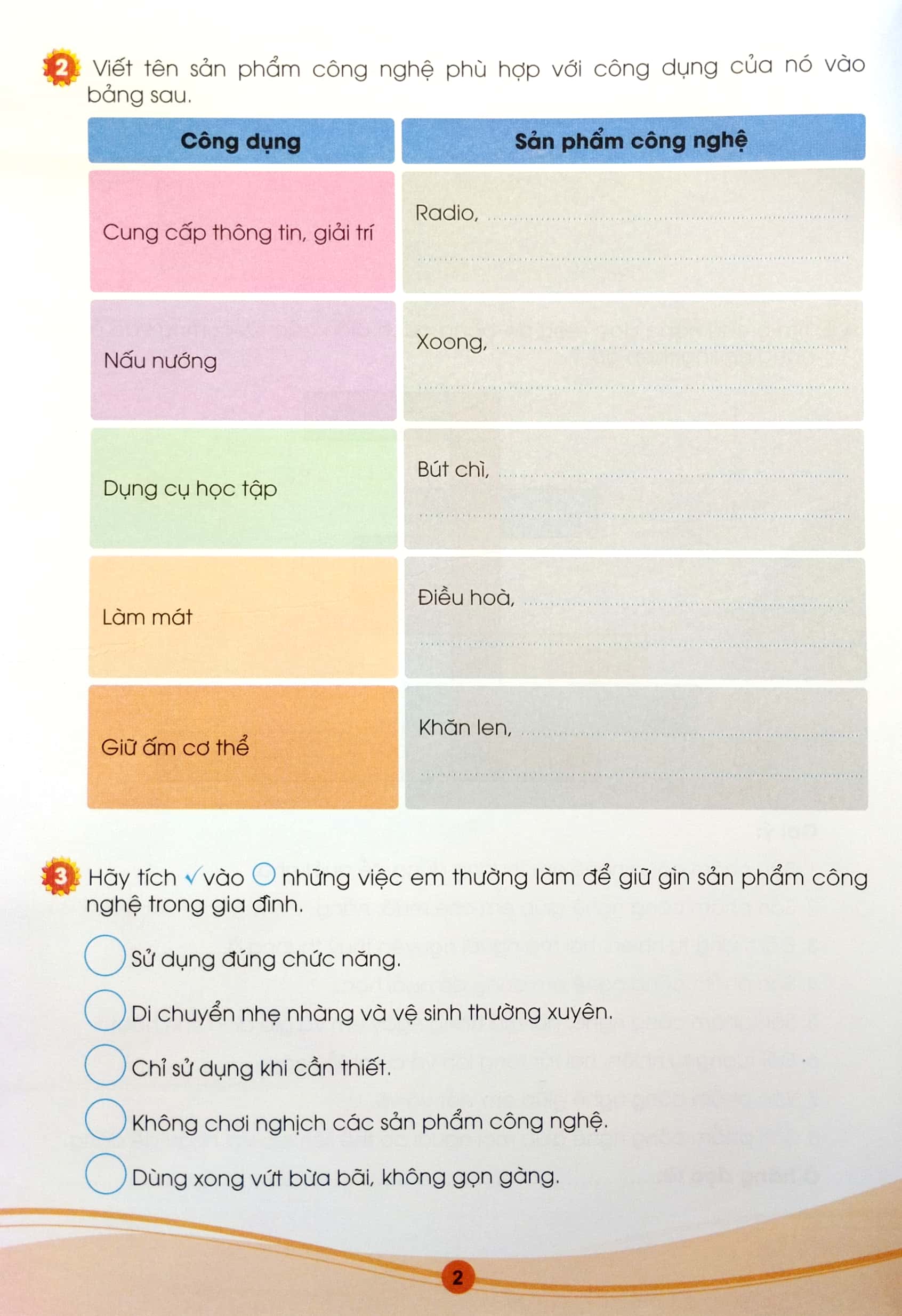 phiếu thực hành cuối tuần công nghệ 3 (cánh diều) - Ảnh 4