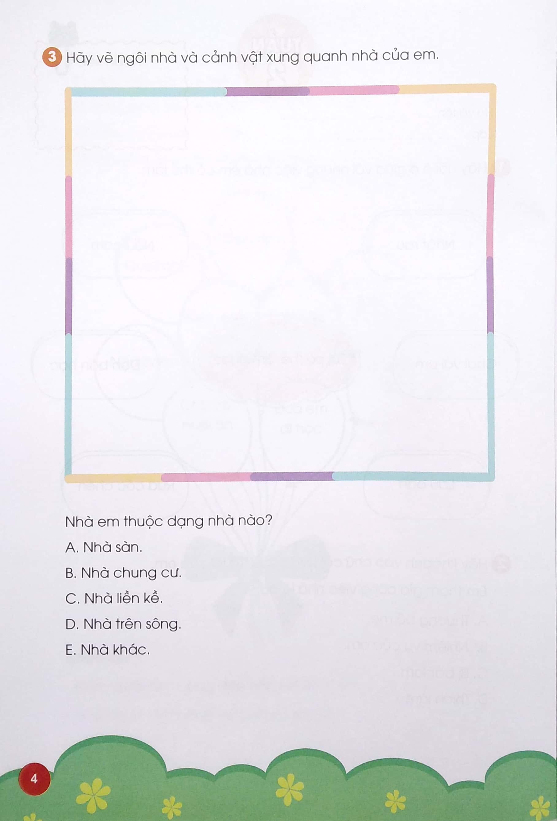 phiếu thực hành cuối tuần môn tự nhiên và xã hội 1 (bộ sách cánh diều) - 2020 - Ảnh 6