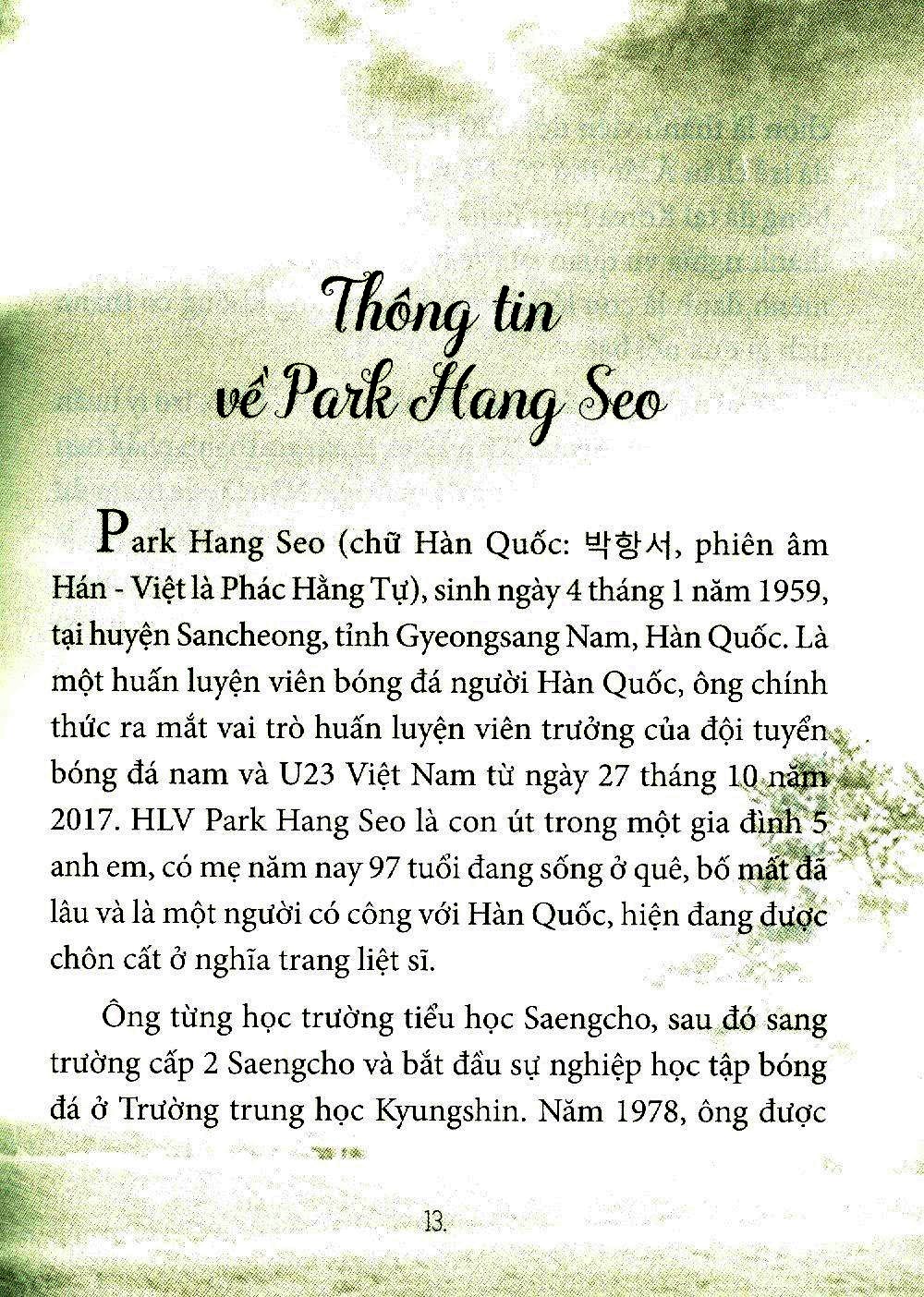 phong cách quản trị park hang seo - bí quyết thành công của doanh nghiệp hàn quốc (tái bản 2019) - Ảnh 5