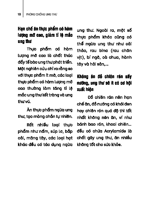 phòng chống ung thư thật là đơn giản - Ảnh 10