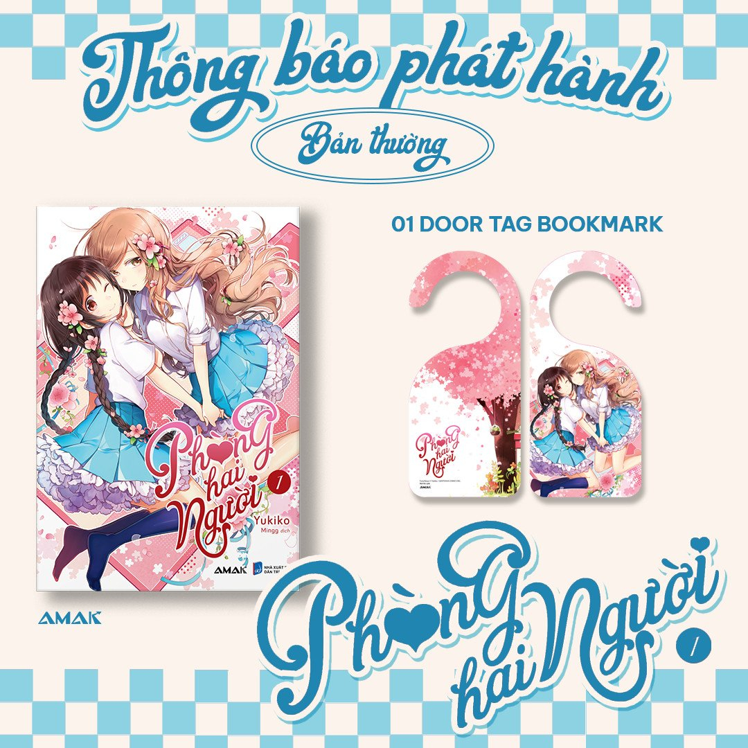 phòng hai người - tập 1 - tặng kèm door tag bookmark - Ảnh 2