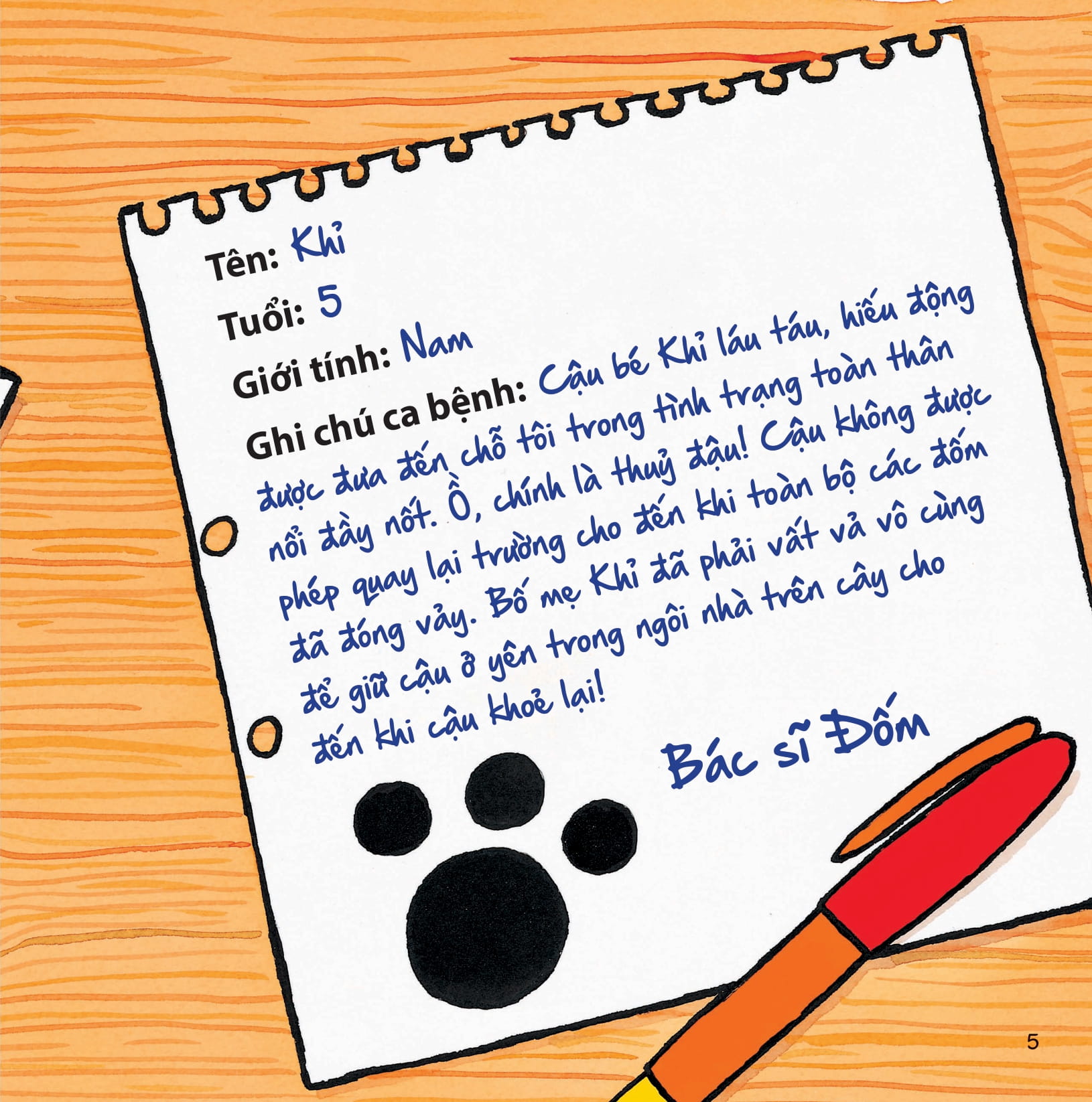 phòng khám bác sĩ đốm - đốm gì thế nhỉ? - bệnh thuỷ đậu - Ảnh 4