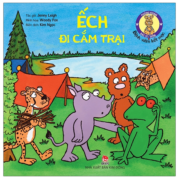 phòng khám bác sĩ đốm - ếch đi cắm trại - bệnh viêm kết mạc