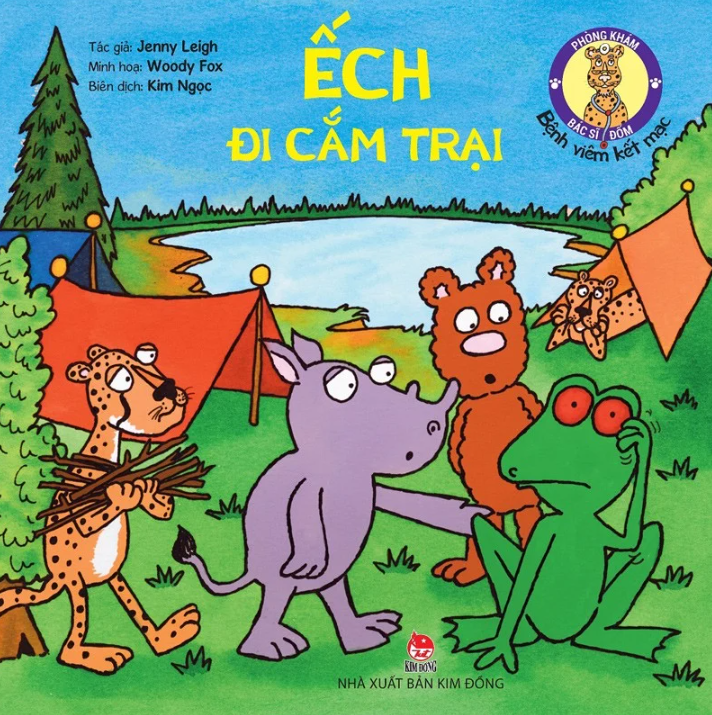 phòng khám bác sĩ đốm - ếch đi cắm trại - bệnh viêm kết mạc - Ảnh 2