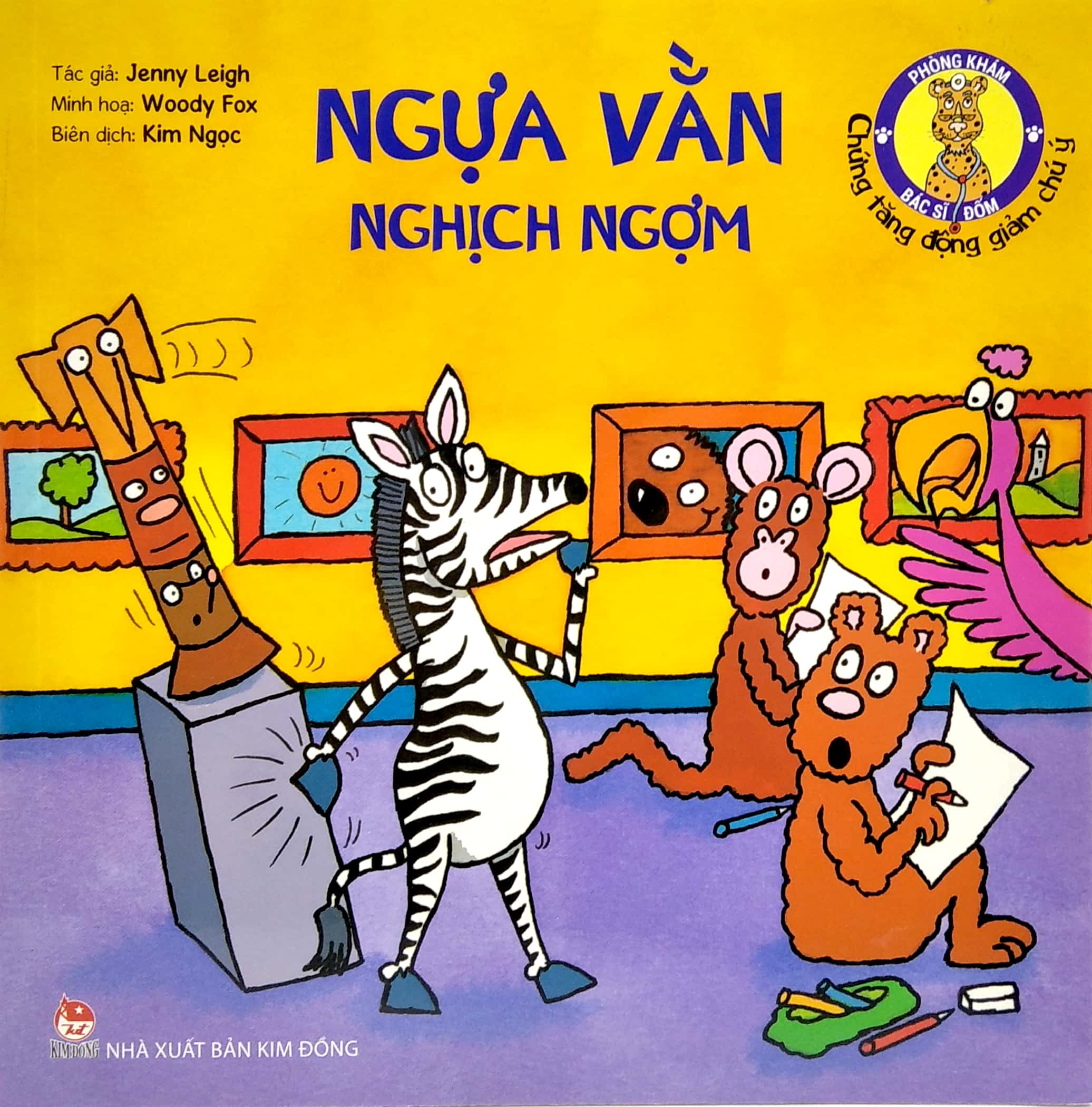 phòng khám bác sĩ đốm - ngựa vằn nghịch ngợm - chứng tăng động giảm chú ý - Ảnh 2