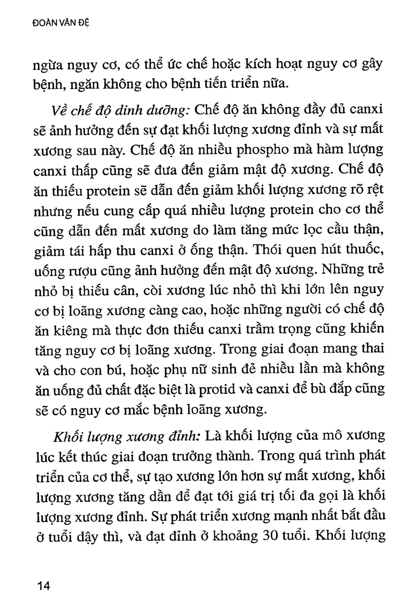 phòng và chữa bệnh loãng xương (tái bản) - Ảnh 13