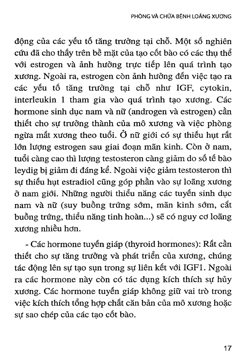 phòng và chữa bệnh loãng xương (tái bản) - Ảnh 16