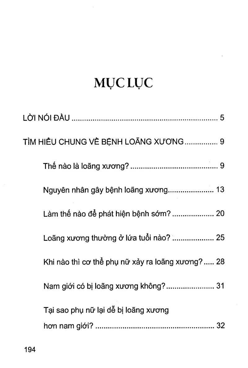 phòng và chữa bệnh loãng xương (tái bản) - Ảnh 3